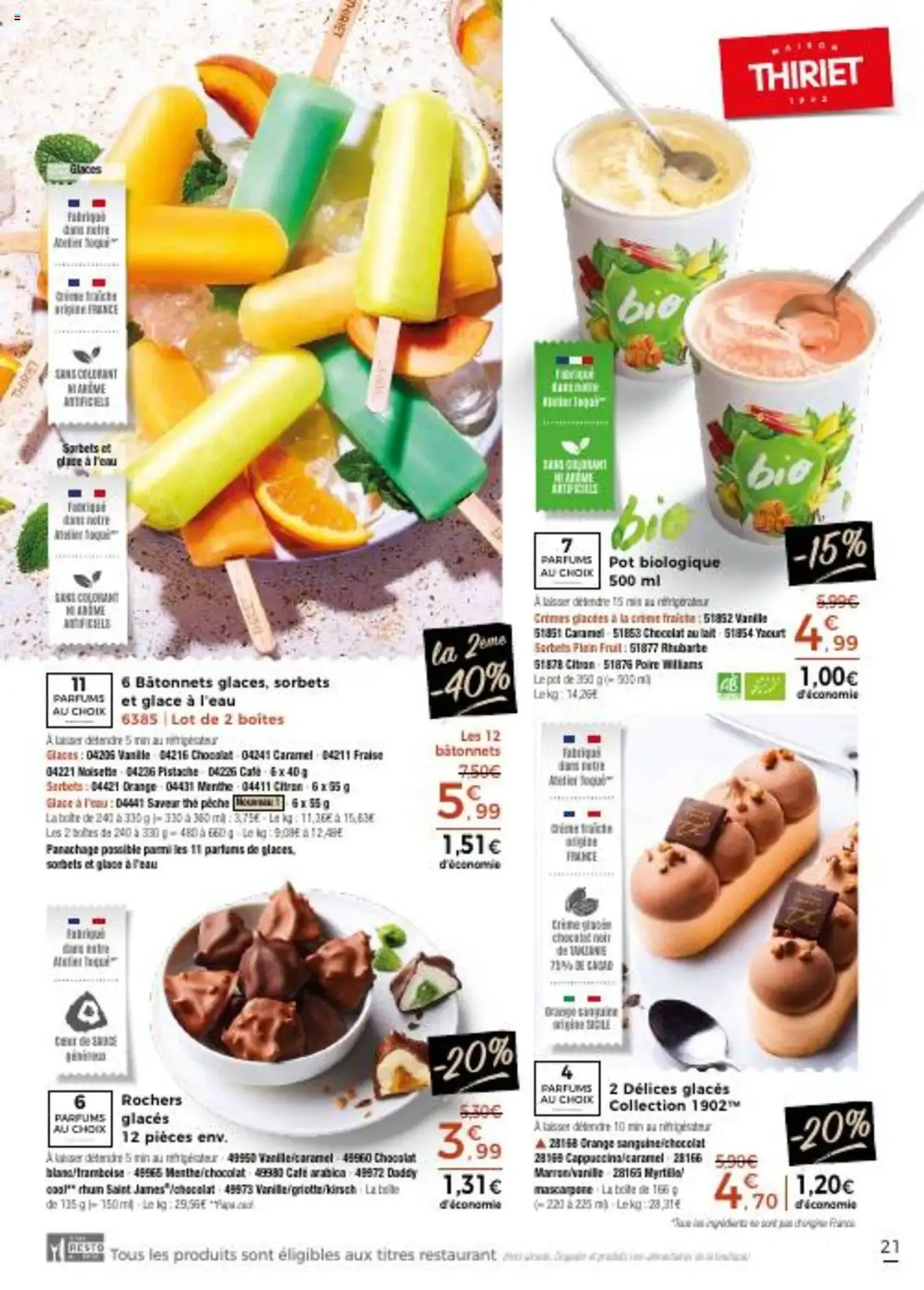Thiriet catalogue livraison à domicile - brochure valable à partir du 11/07/2025, page 21 sur 80 Thiriet catalogue livraison à domicile - brochure valable à partir du 11/07/2025, page 21 sur 80