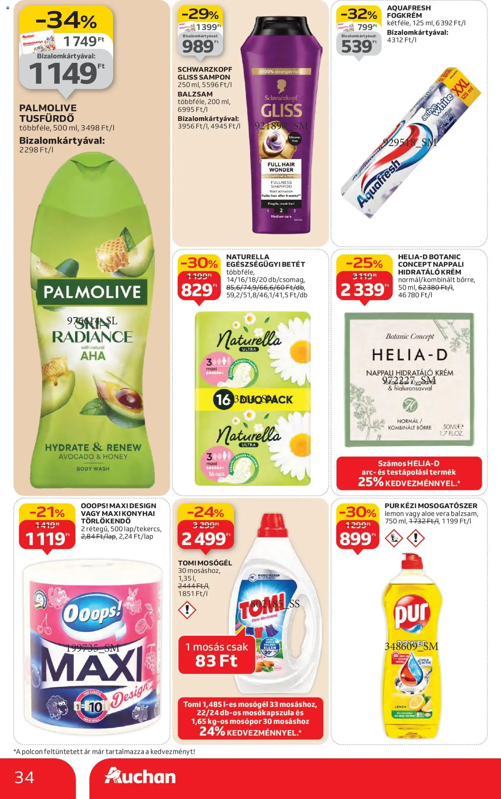 Auchan Akciós újság - 2026.01.22. érvényes szórólap 34 oldal 44 oldalból