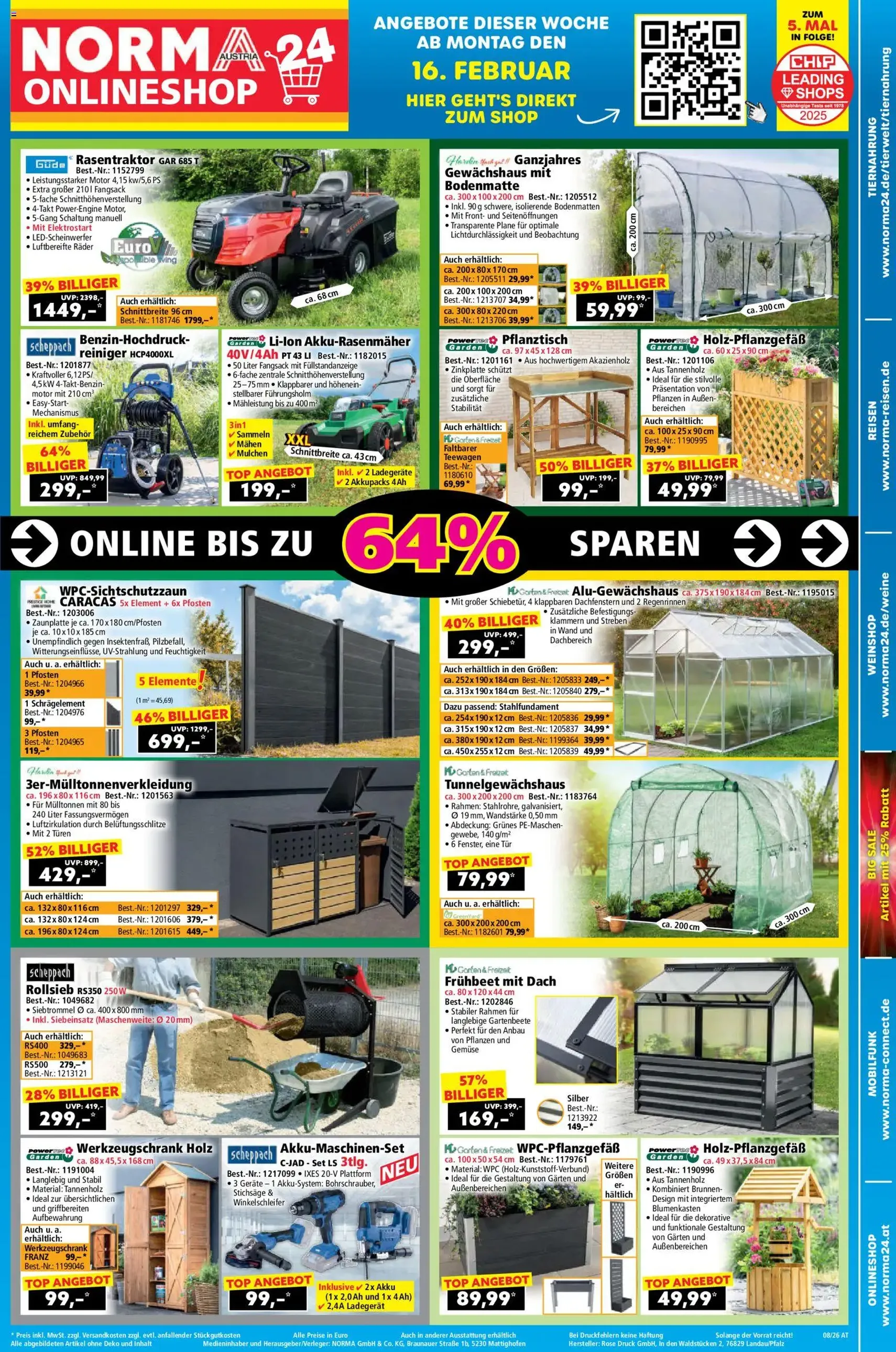 Norma Flugblatt - Gültiger Prospekt ab 16.02.2026, Seite 19 von insgesamt 20