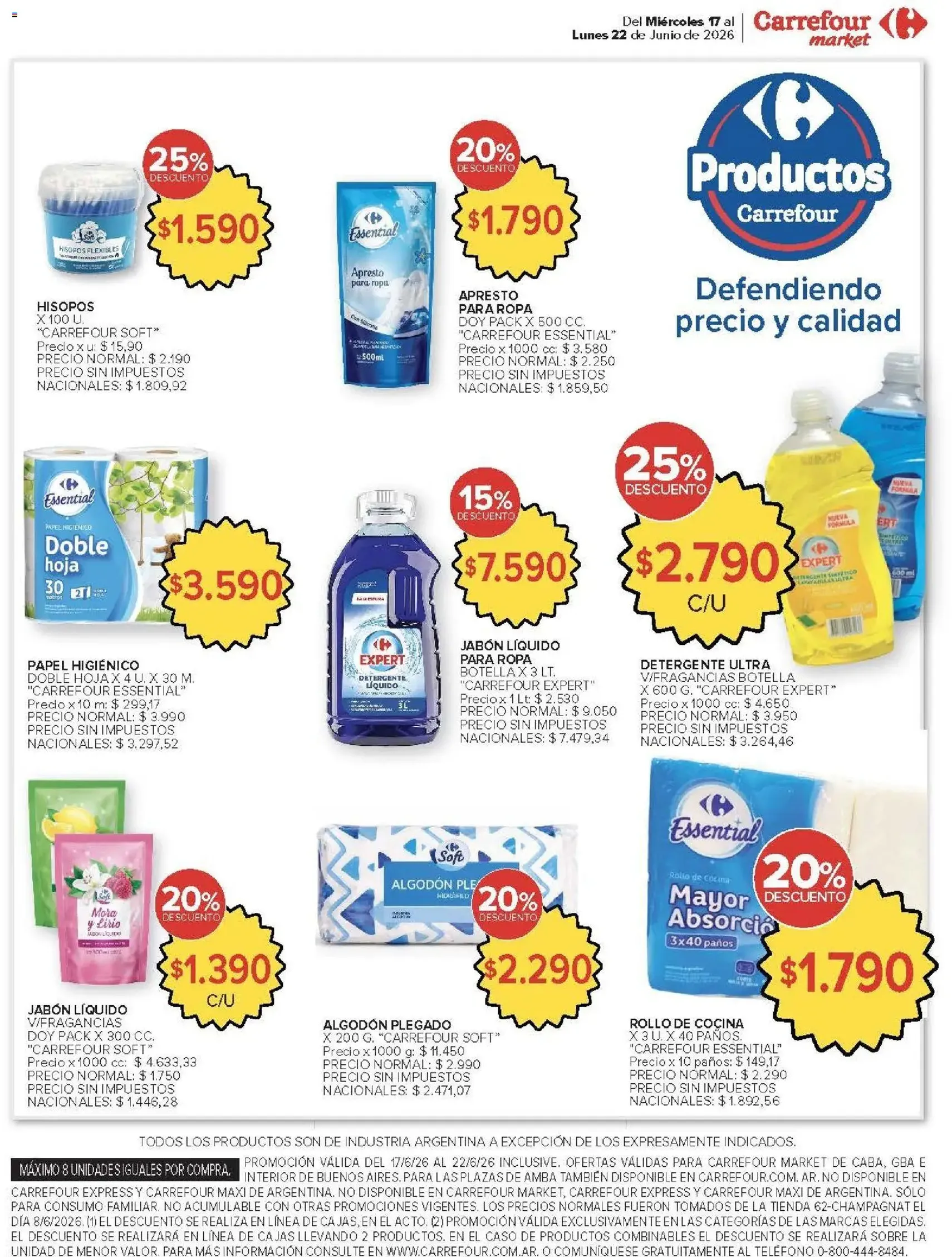 Carrefour ofertas - folleto válido desde 17/06/2026 página 57 de 64