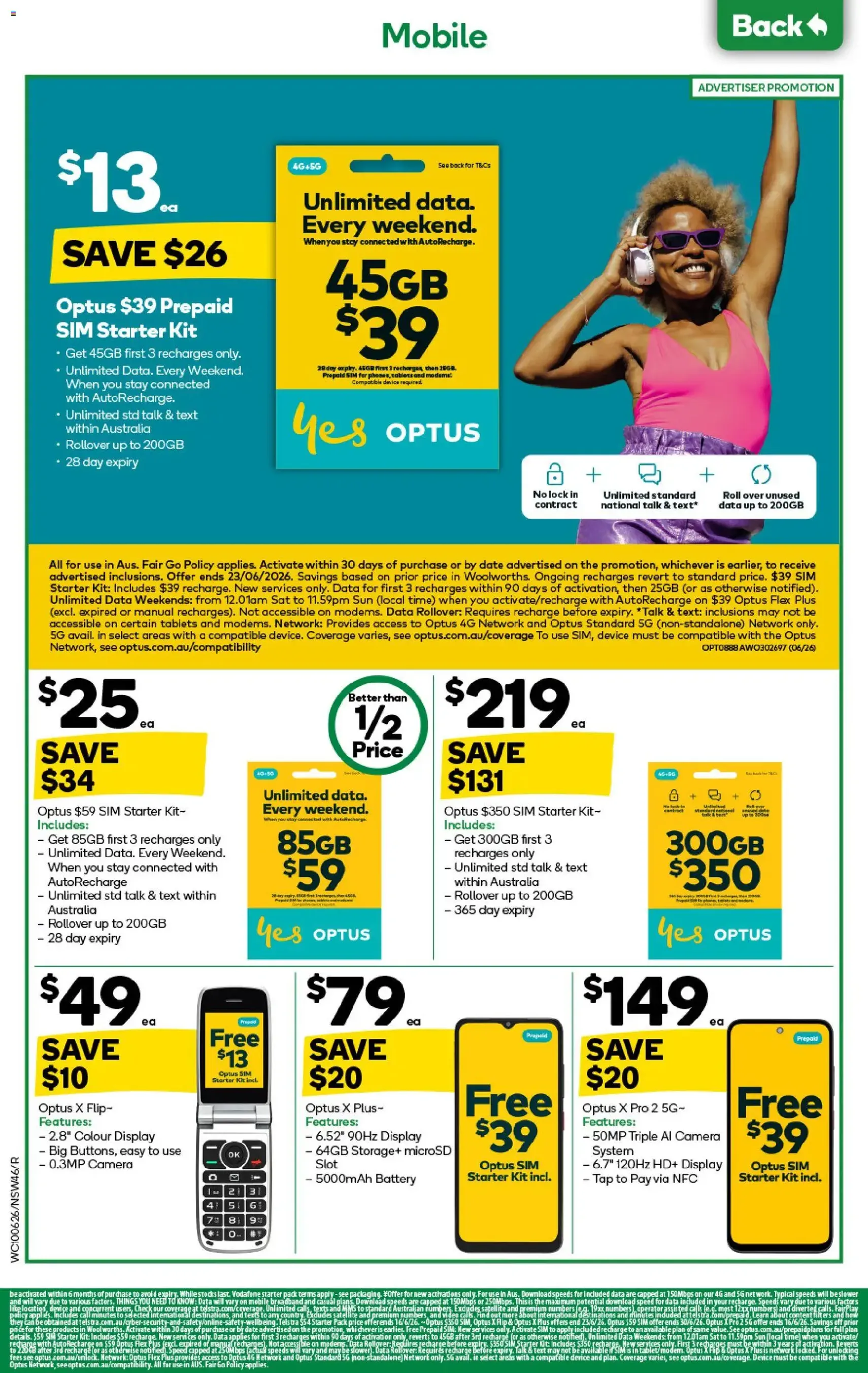 Woolworths catalogue - valid flyer from 10/06/2026, page 46 of 56
