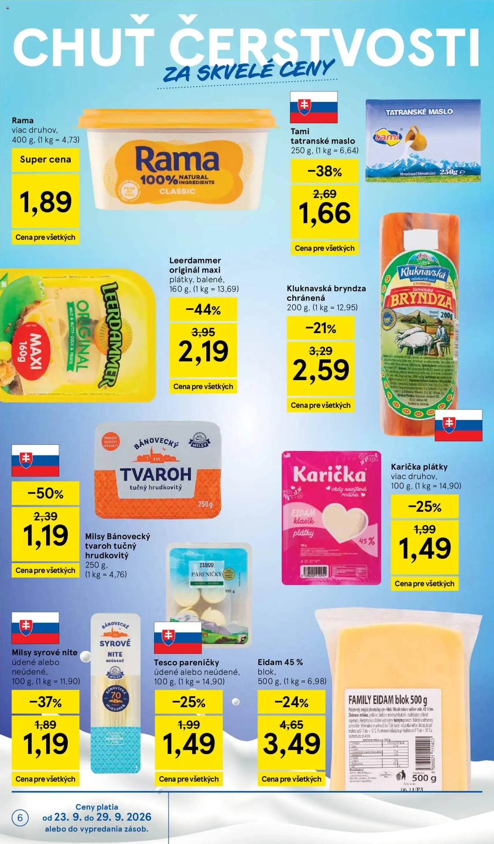 Tesco Hypermarket - leták - platný leták od 23.09.2026 strana 6 z 48