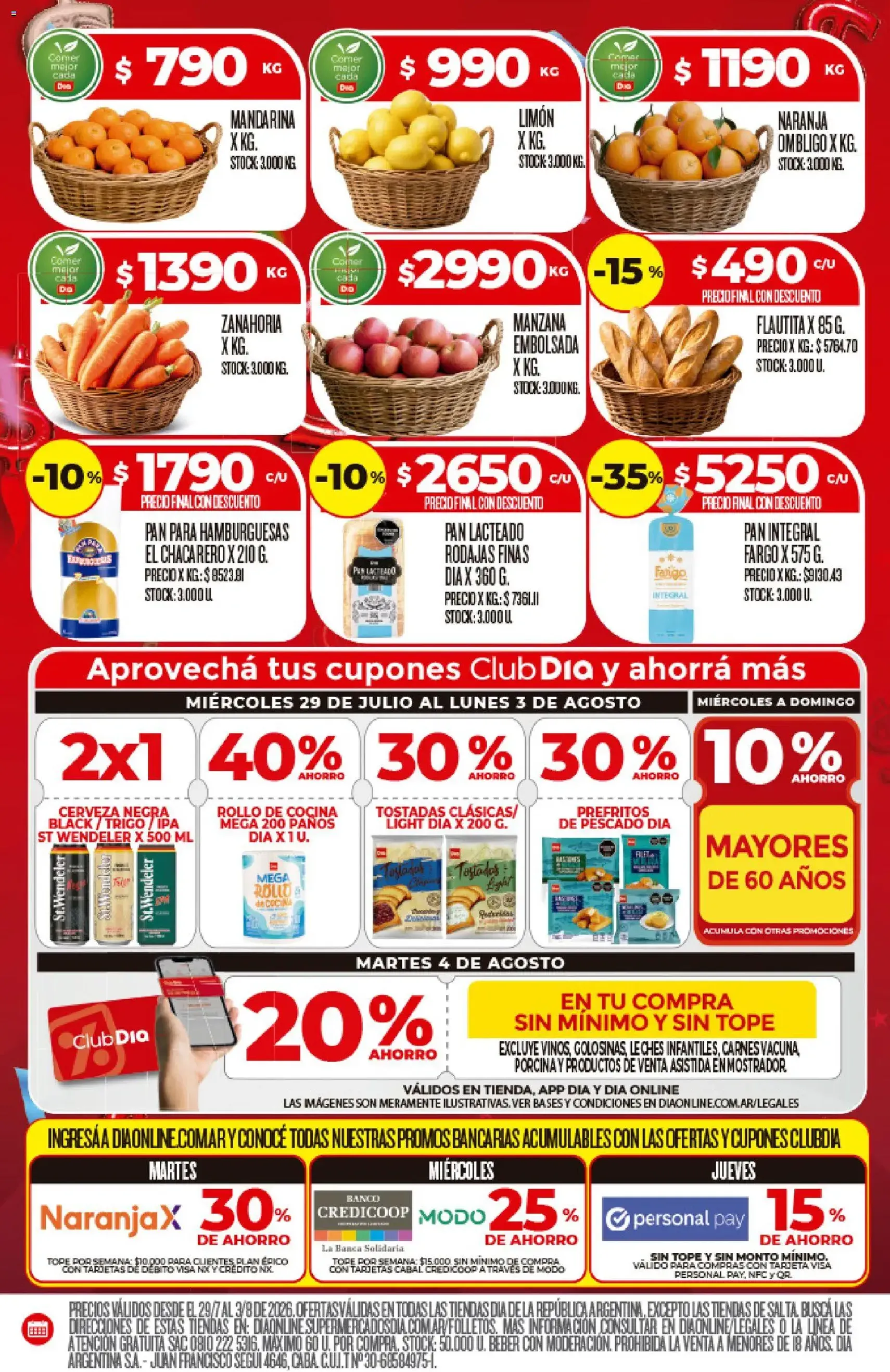 Supermercado DIA Ofertas - folleto válido desde 29/07/2026 página 3 de 26