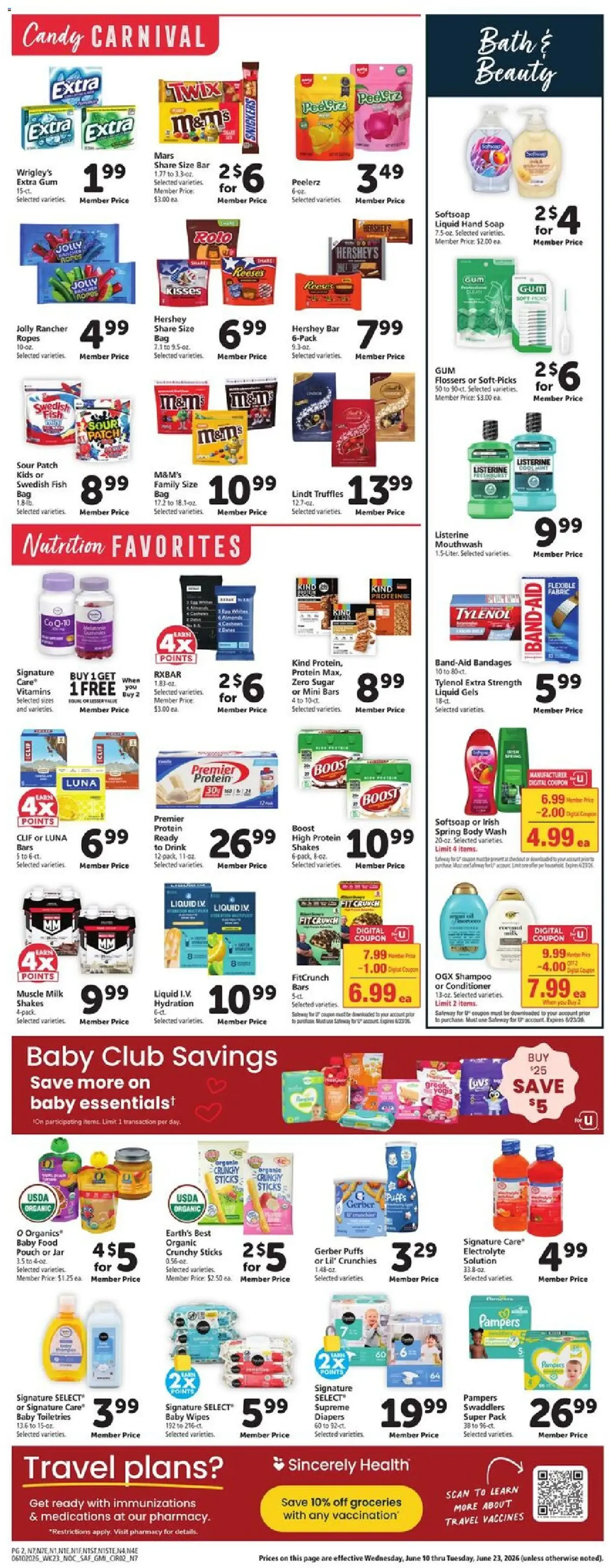 Safeway Weekly Ad - valid flyer from 06/10/2026, page 10 of 11