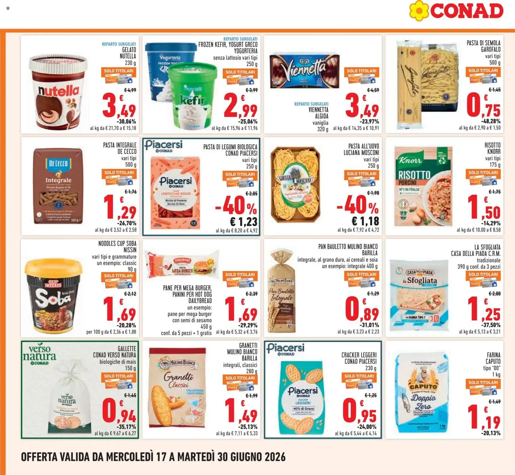 Conad volantino - volantino valido dal 17/06/2026 pagina 10 di 24