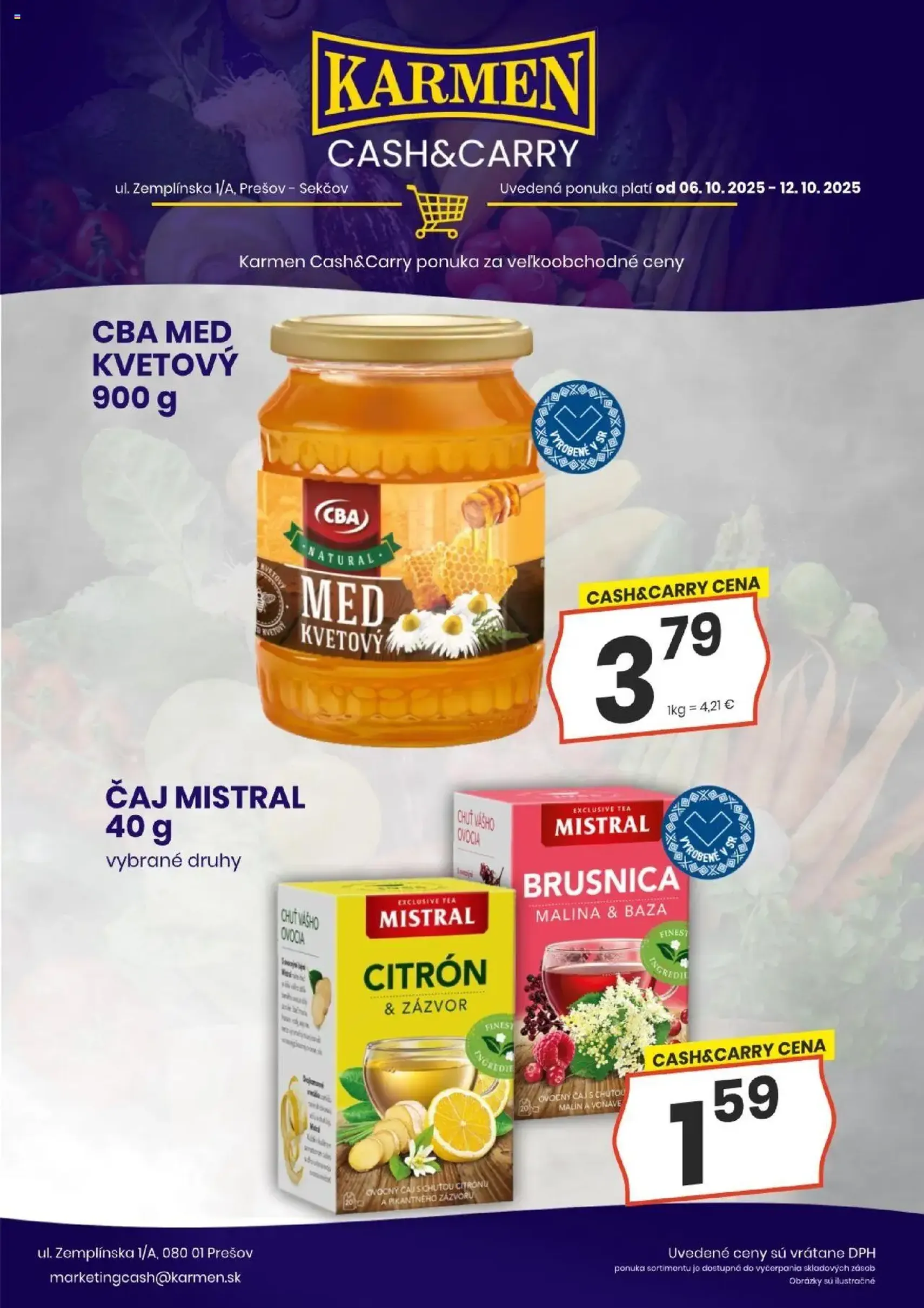 KARMEN CBA leták - platný leták od 06.10.2025 strana 7 z 9