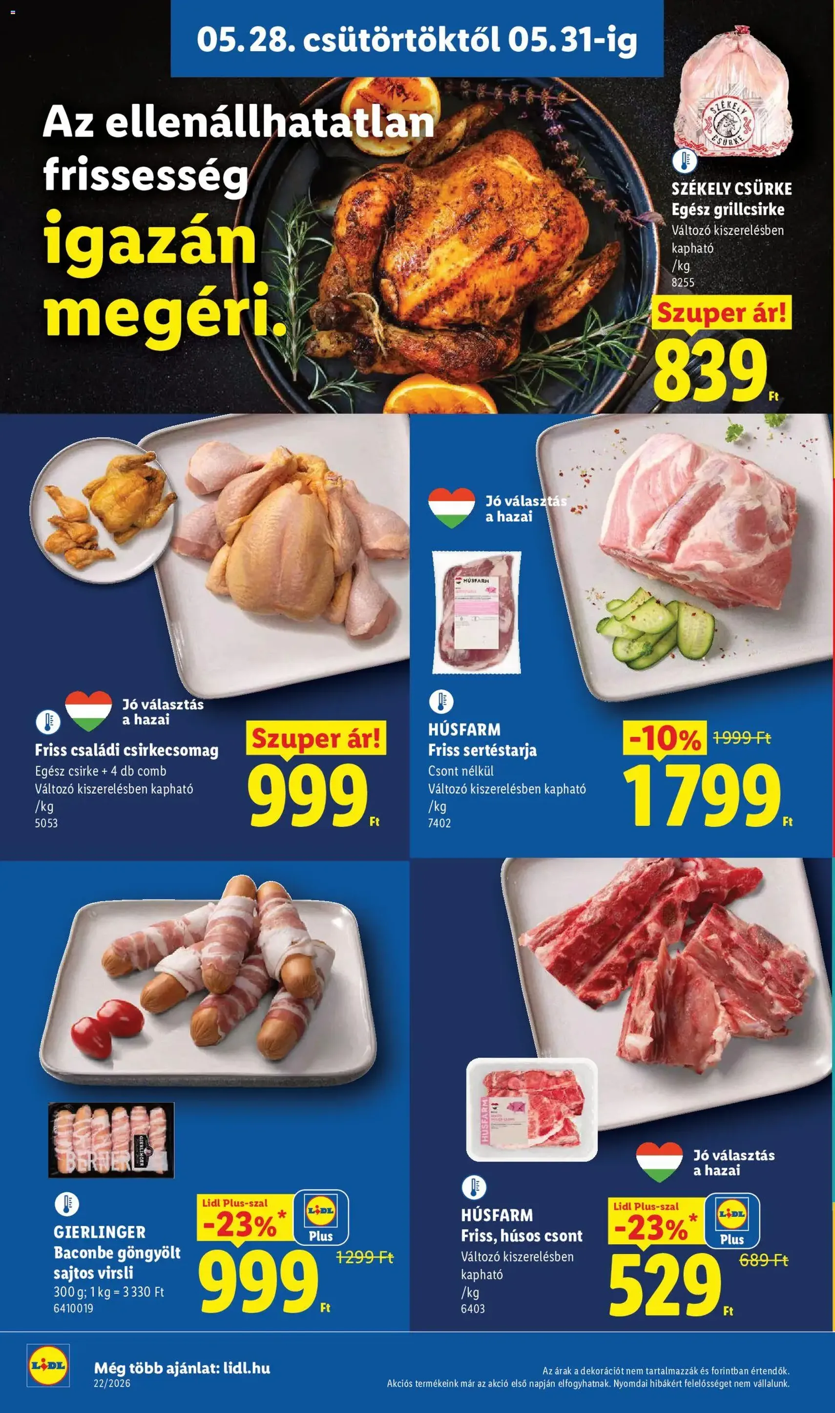 Lidl akciós újság - 2026.05.28. érvényes szórólap 8 oldal 74 oldalból
