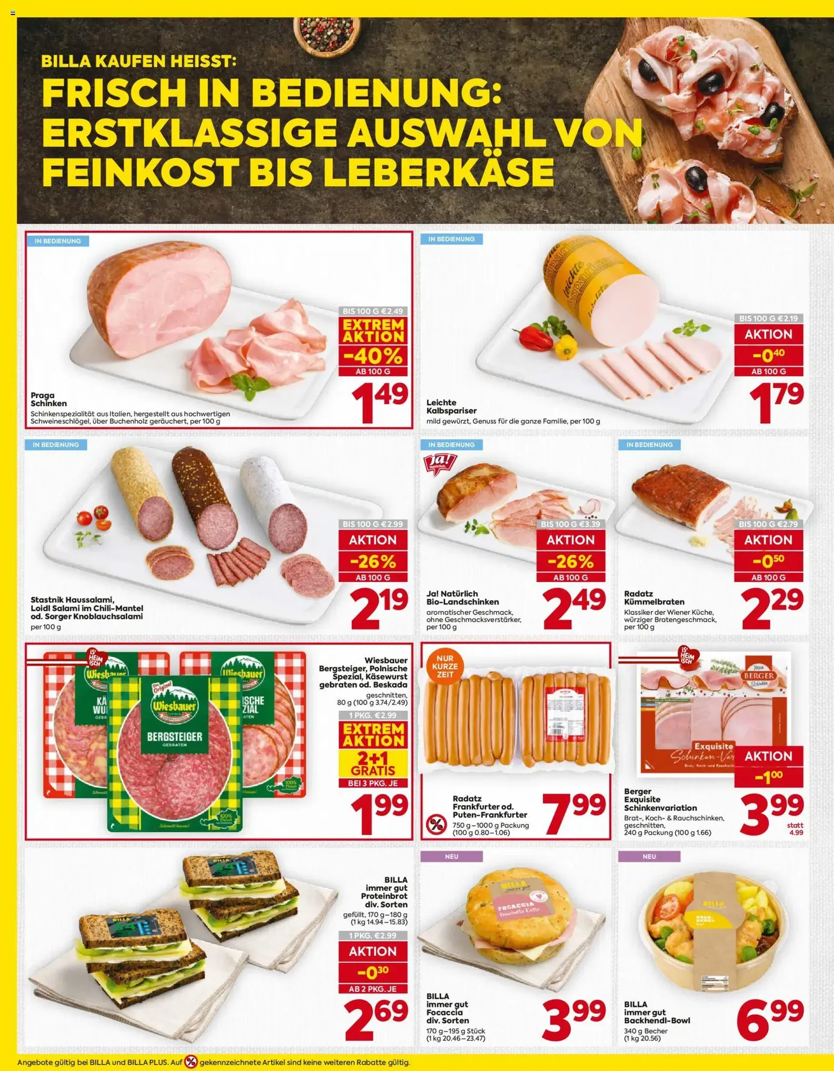 Billa Flugblatt - Gültiger Prospekt ab 01.10.2026, Seite 8 von insgesamt 16
