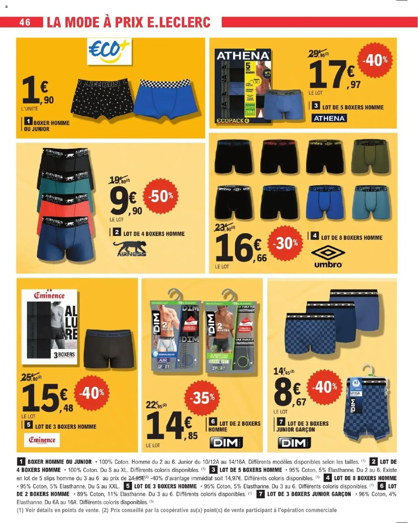 E.Leclerc catalogue semaine 4 - brochure valable à partir du 20/01/2026, page 46 sur 56