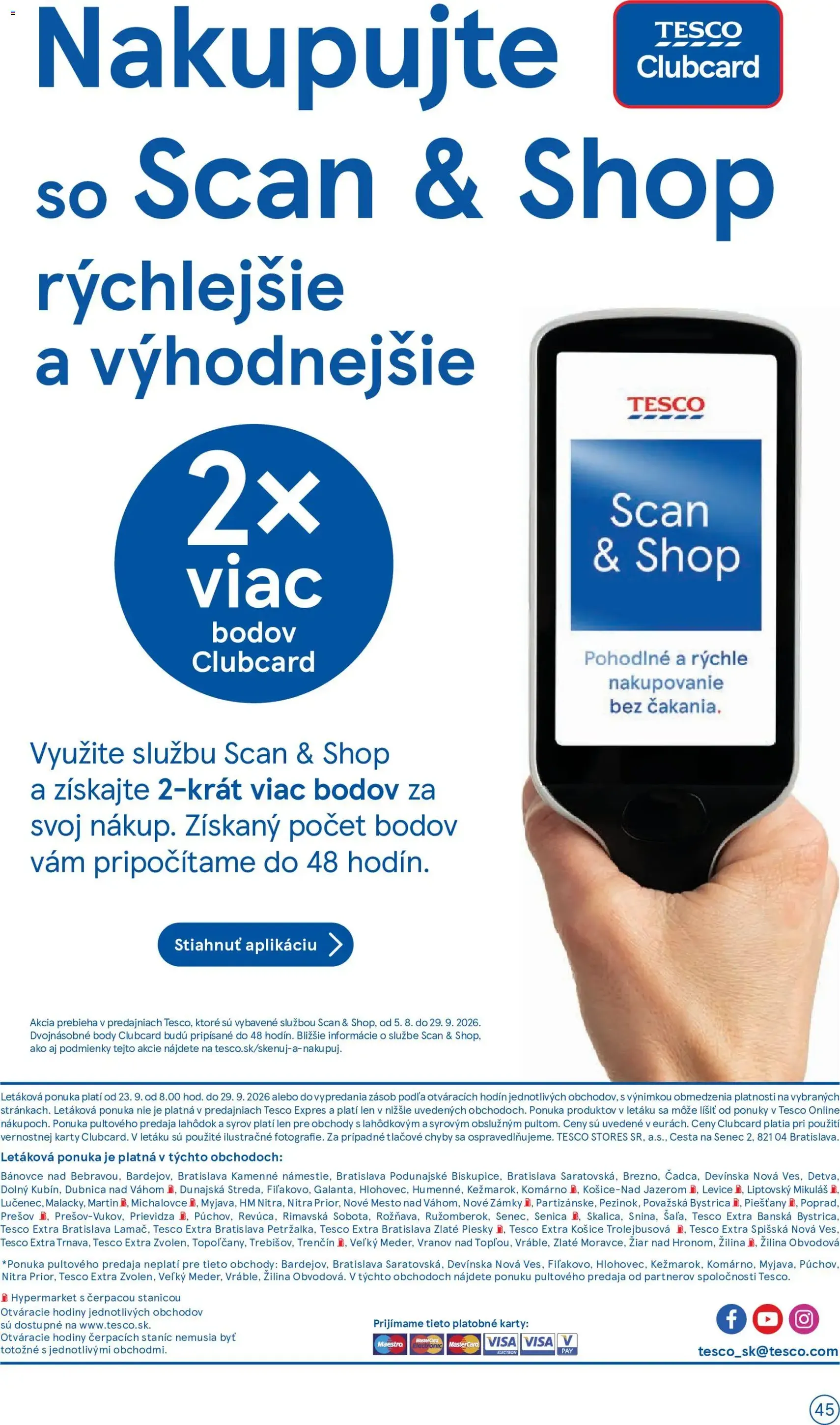 Tesco Hypermarket - leták - platný leták od 23.09.2026 strana 45 z 48