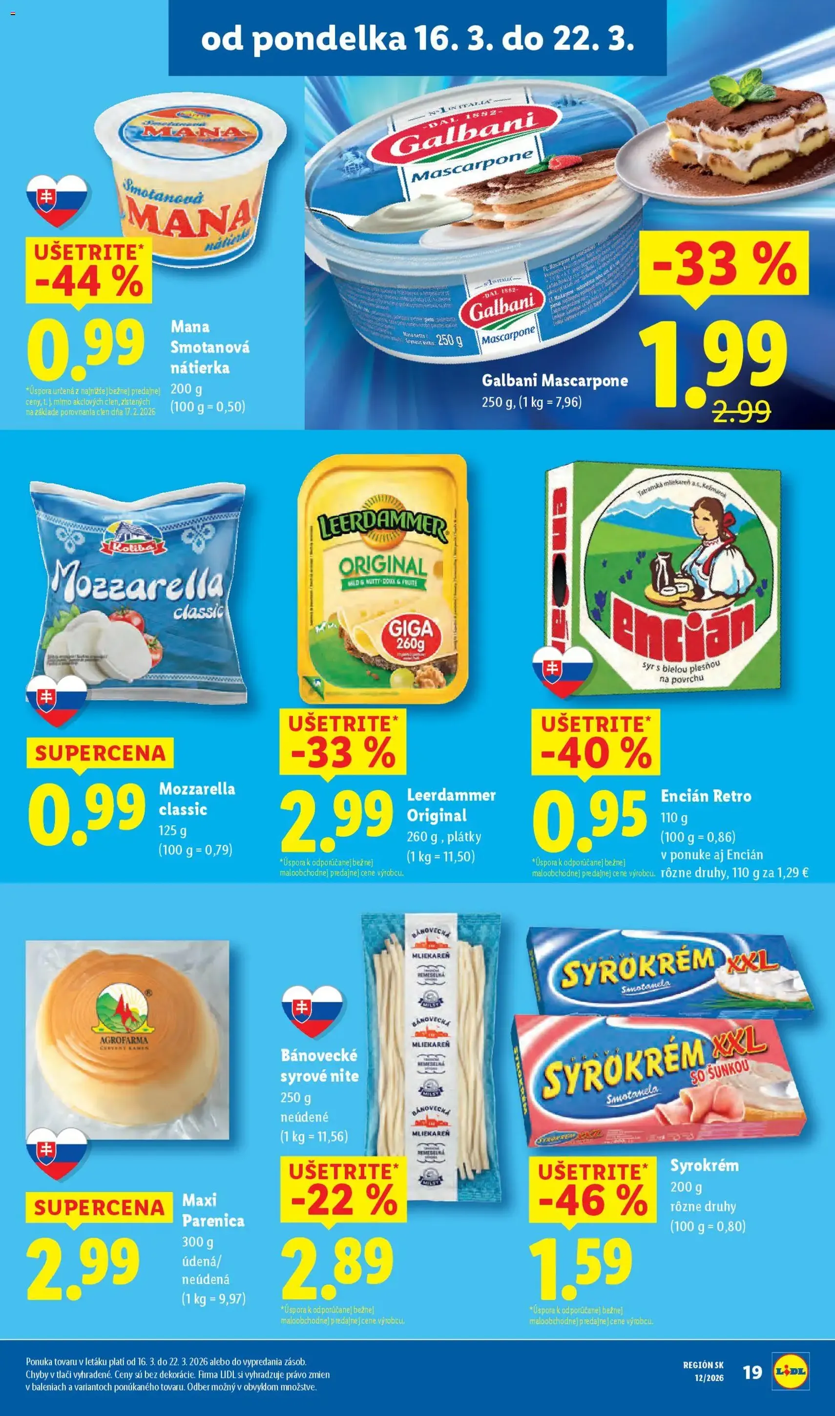 Lidl Leták - platný leták od 16.03.2026 strana 25 z 104