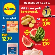 Lidl leták - náhled letáku platný od 30.07.2026