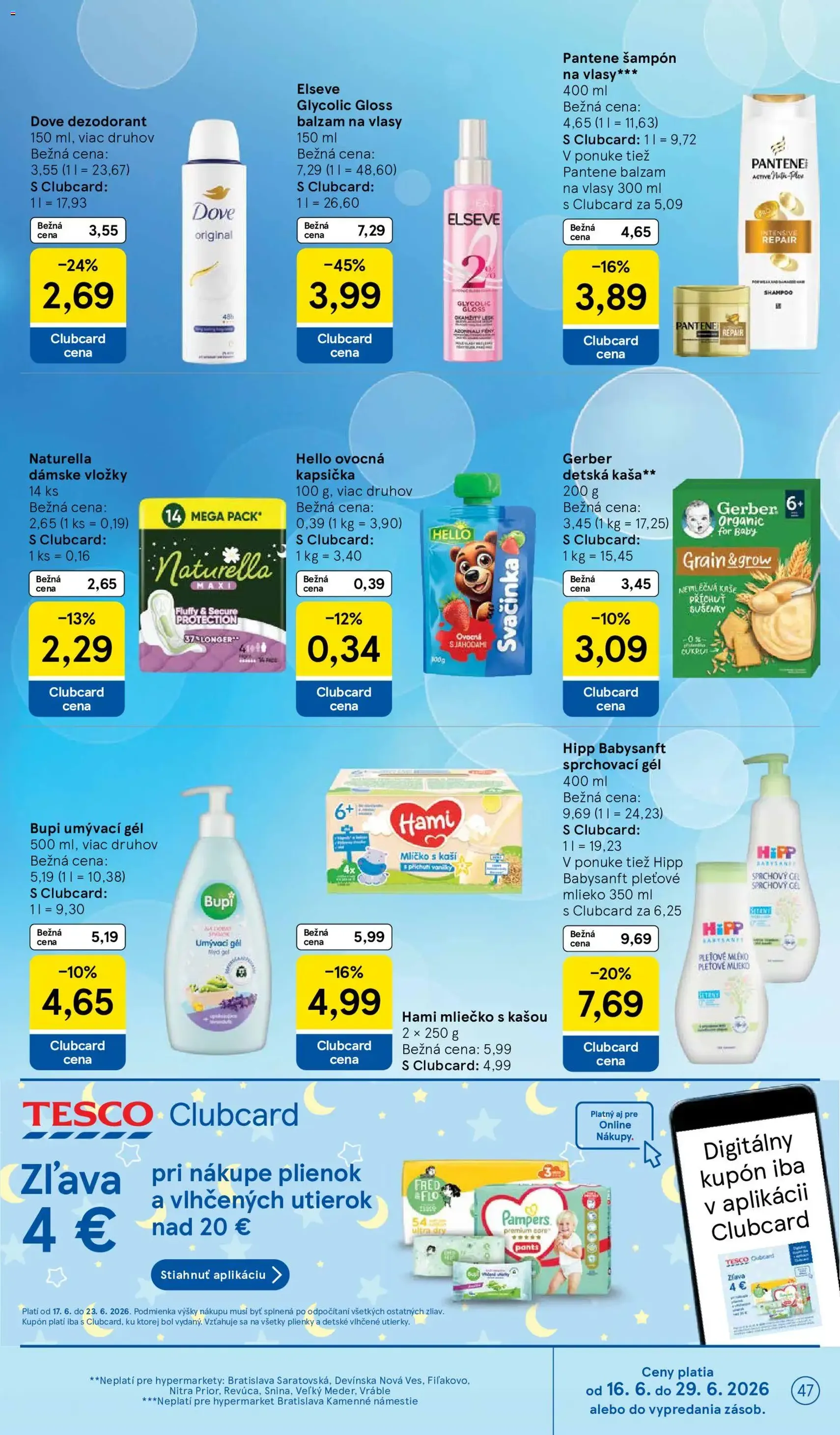 Tesco Hypermarket - leták - platný leták od 17.06.2026 strana 47 z 58