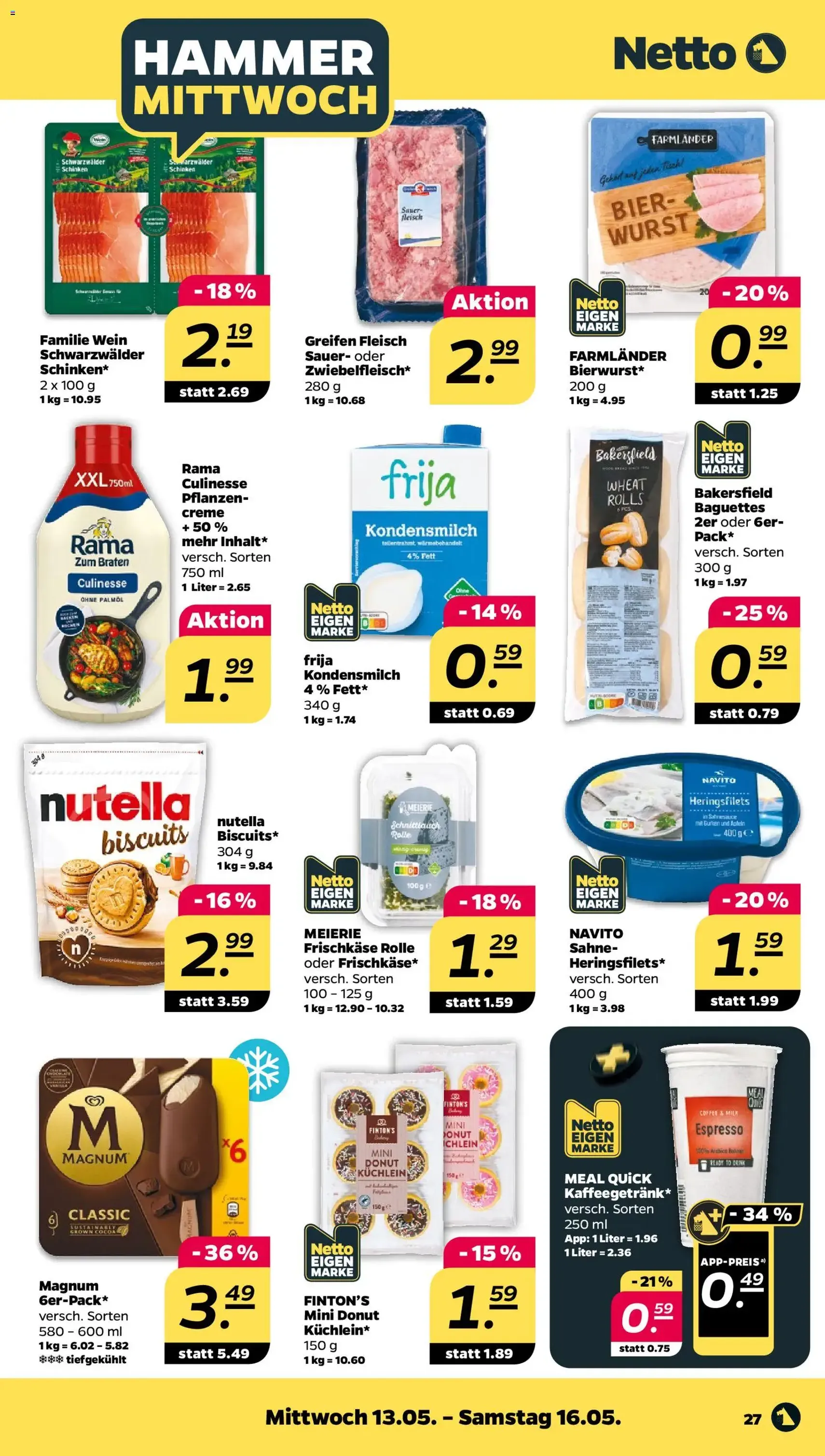 Netto Prospekt - Gültiger Prospekt ab 11.05.2026, Seite 27 von insgesamt 33