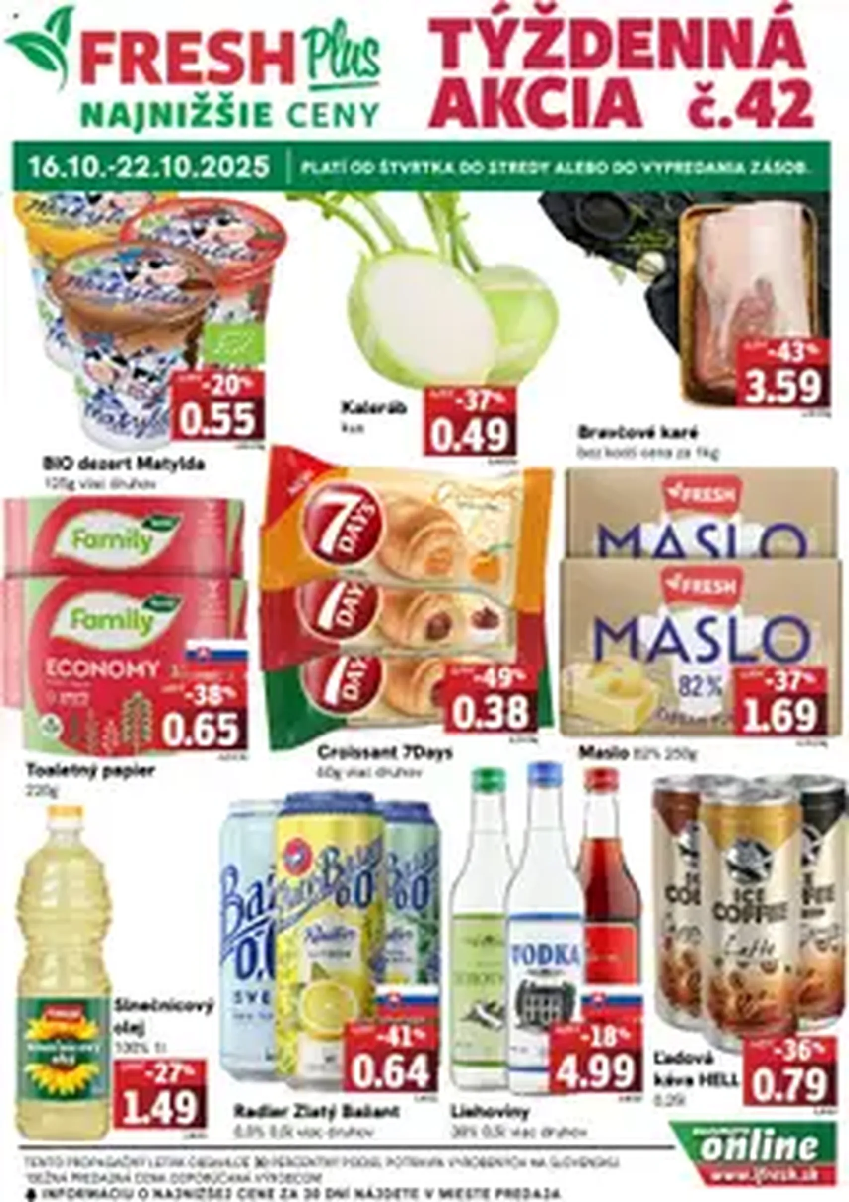 Fresh leták - platný leták od 16.10.2025 strana 1 z 1