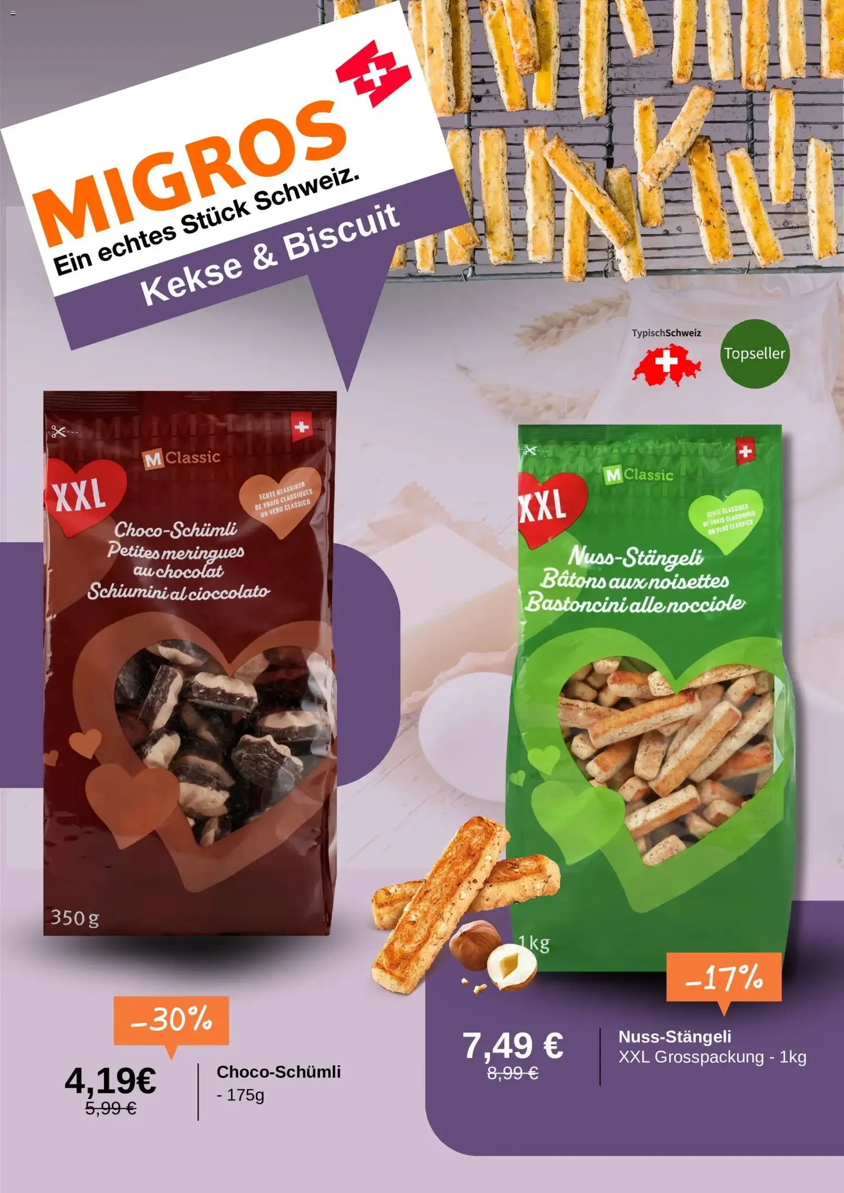 Migros Prospekt - Gültiger Prospekt ab 04.08.2026, Seite 4 von insgesamt 5