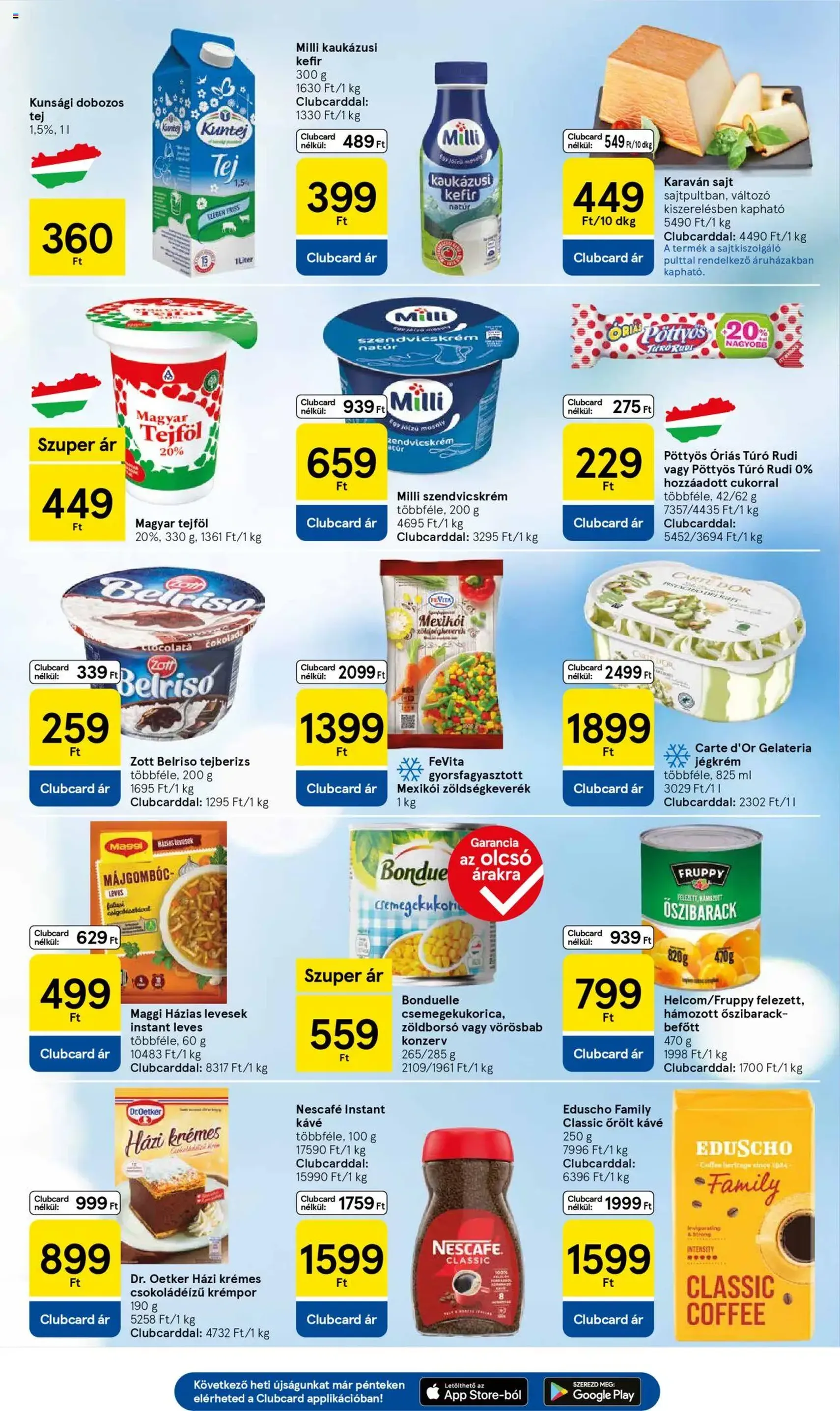 Tesco Hipermarket - Akciós újság - 2025.10.02. érvényes szórólap 5 oldal 32 oldalból Tesco Hipermarket - Akciós újság - 2025.10.02. érvényes szórólap 5 oldal 32 oldalból