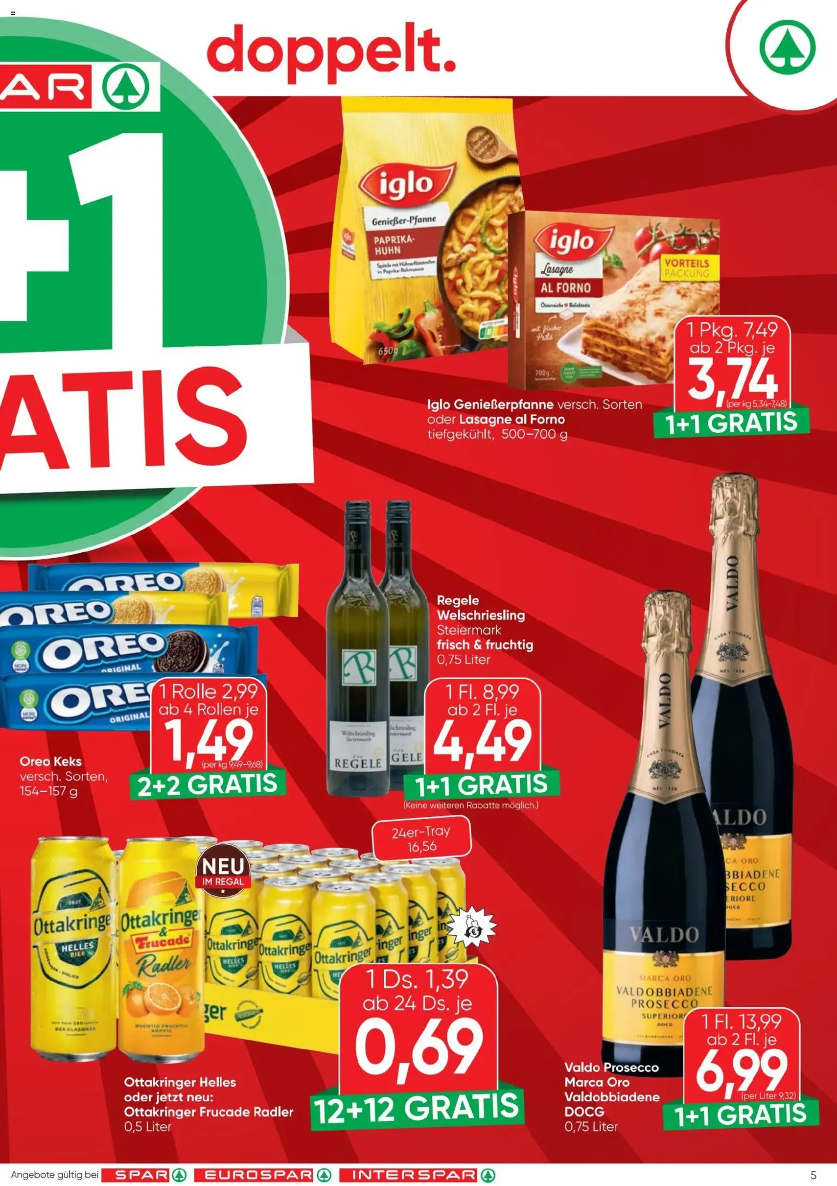 Spar - Flugblatt - Gültiger Prospekt ab 16.04.2026, Seite 5 von insgesamt 16