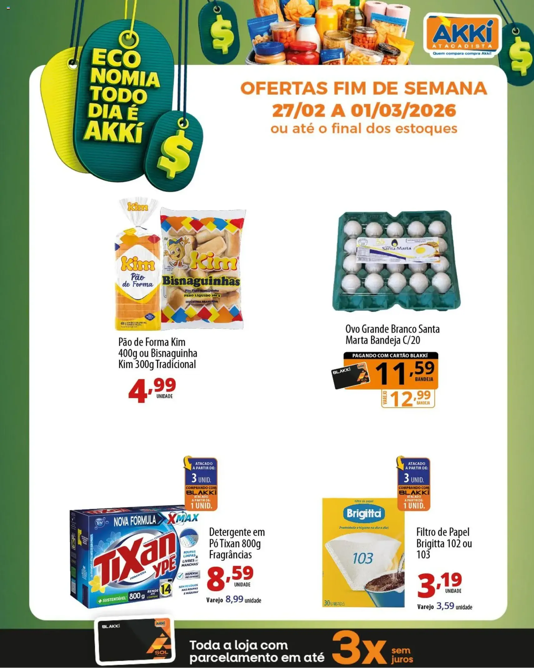 Akki Atacadista - Ofertas da semana - folheto válido a partir de 27/02/2026 página 3 de 5