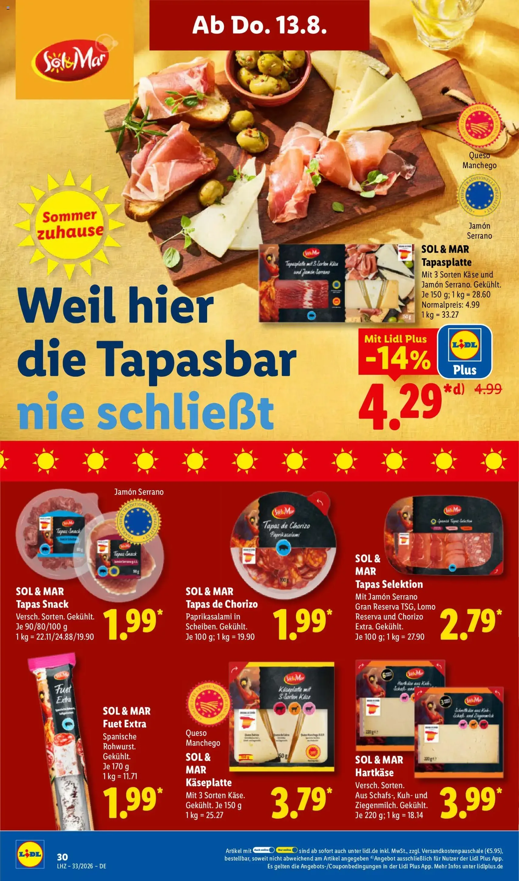 Lidl Prospekt - Gültiger Prospekt ab 10.08.2026, Seite 54 von insgesamt 73