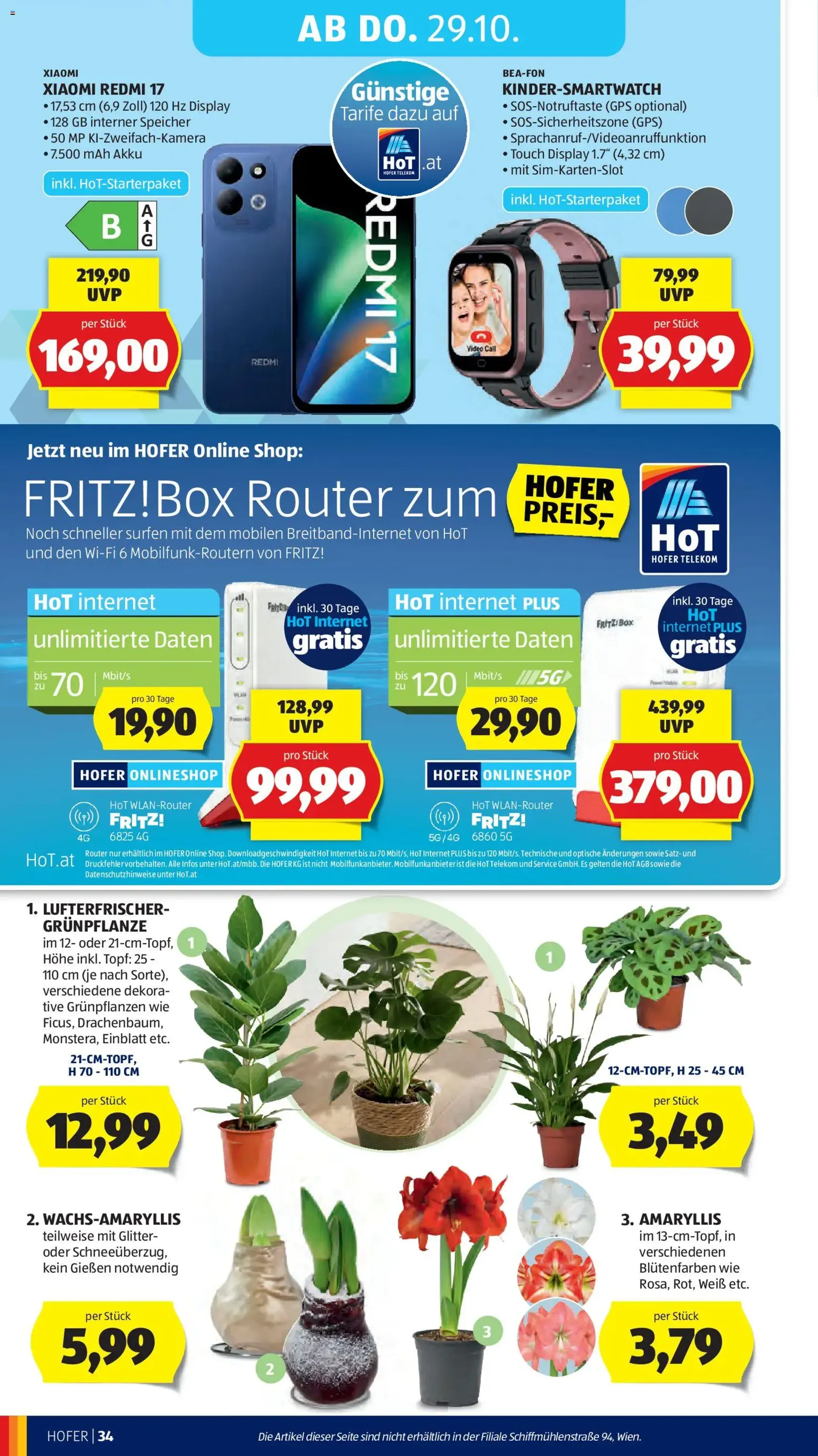 Hofer Flugblatt - Gültiger Prospekt ab 23.10.2026, Seite 44 von insgesamt 50