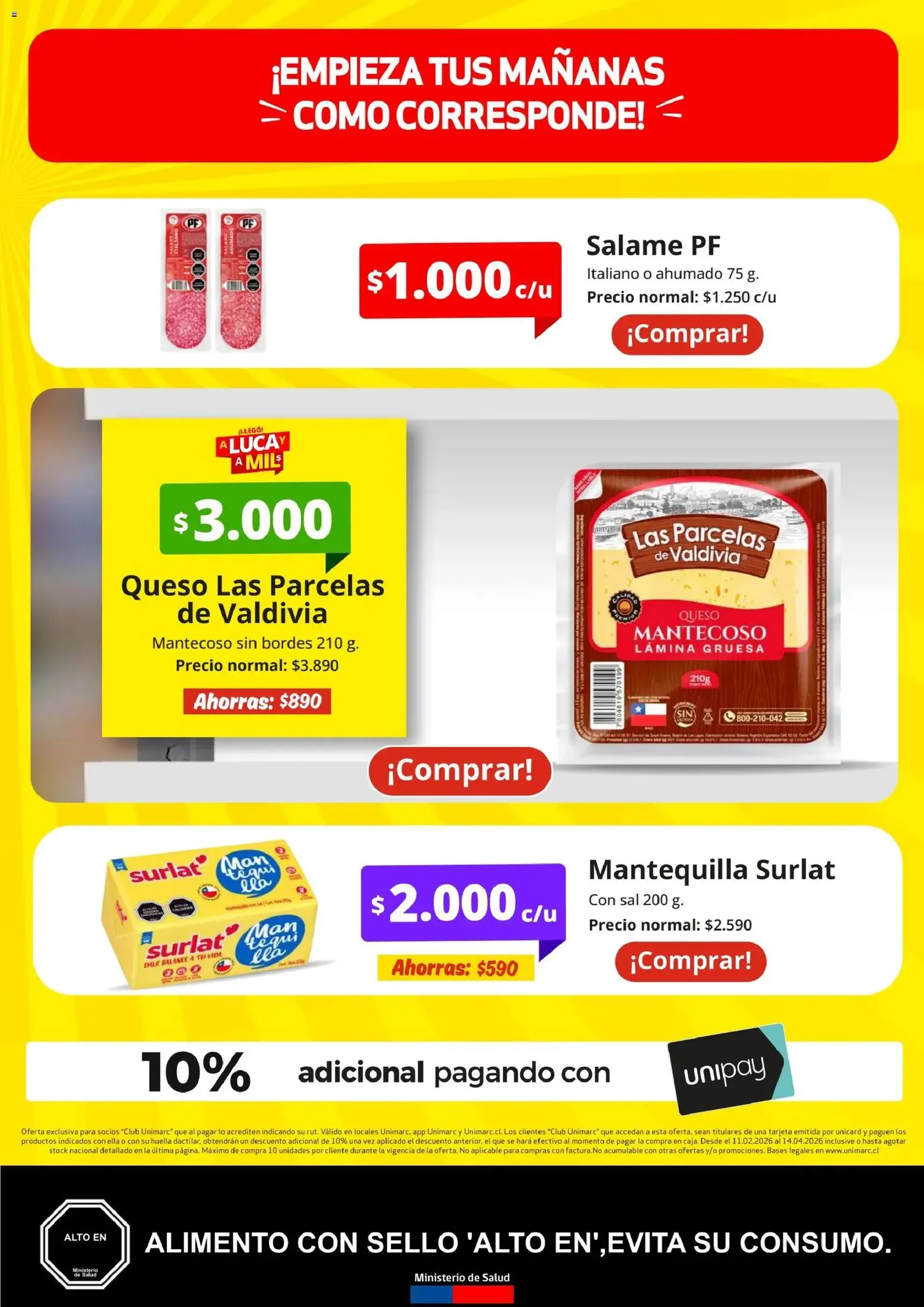 Unimarc Ofertas - folleto válido desde 11.02.2026 página 9 de 26