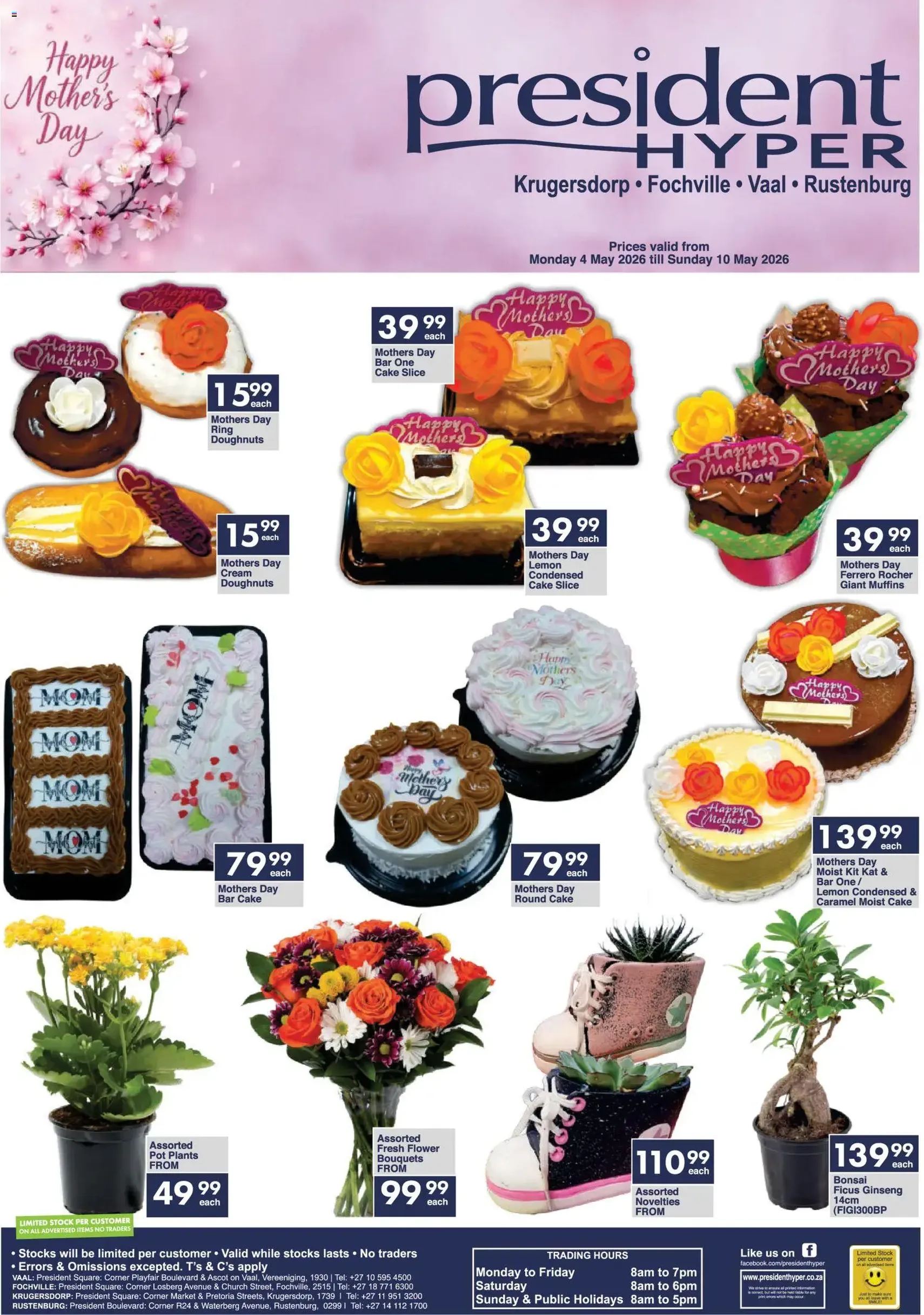 President Hyper - Mother’s Day Special - valid flyer from 04/05/2026, page 3 of 3