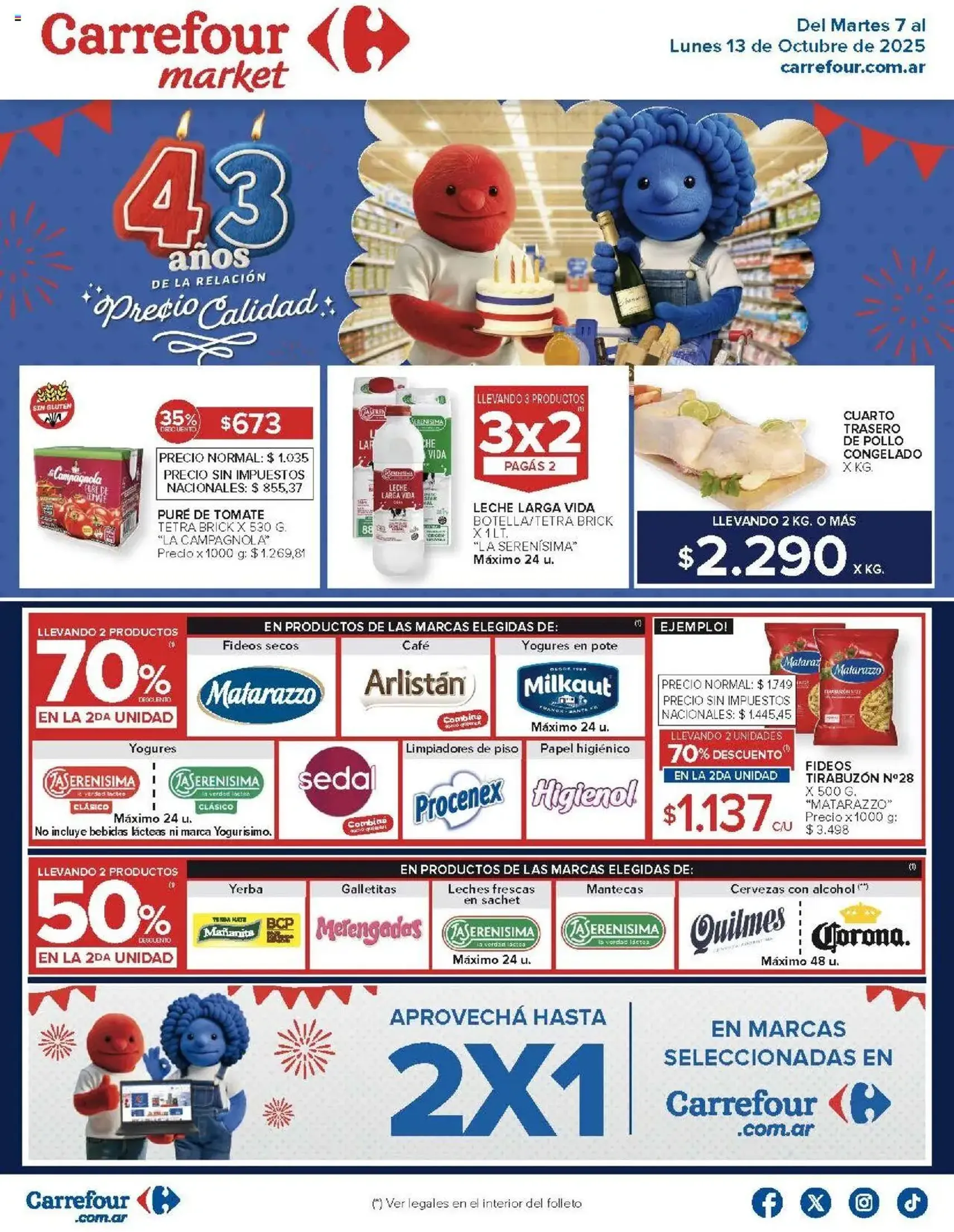 Carrefour Market catálogo - folleto válido desde 07/10/2025 página 1 de 22