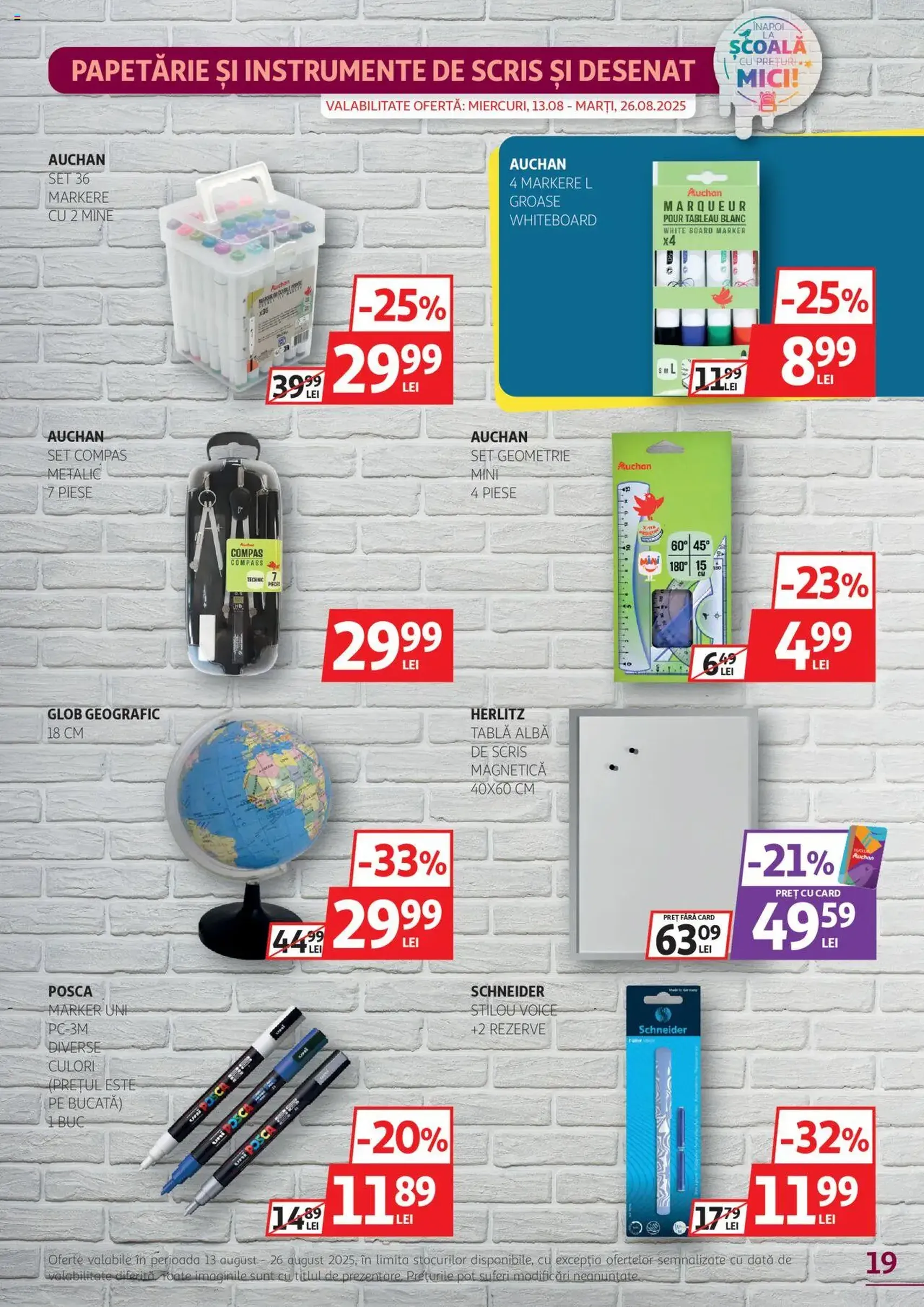 Catalog Auchan - cataloage valabile începând cu 13.08.2025 pagina 19 din 28