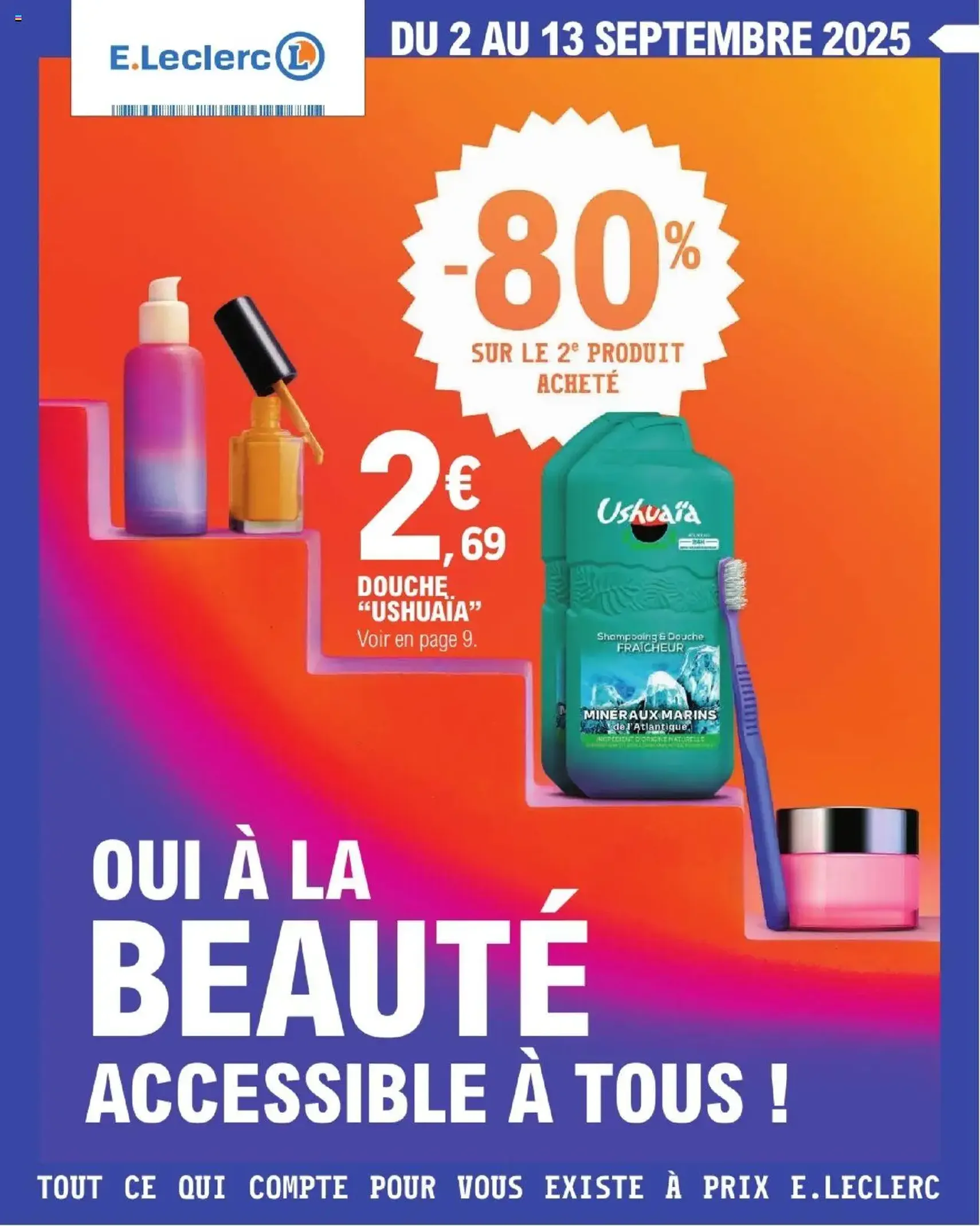 E.Leclerc catalogue semaine 36 - brochure valable à partir du 02/09/2025, page 1 sur 24 E.Leclerc catalogue semaine 36 - brochure valable à partir du 02/09/2025, page 1 sur 24