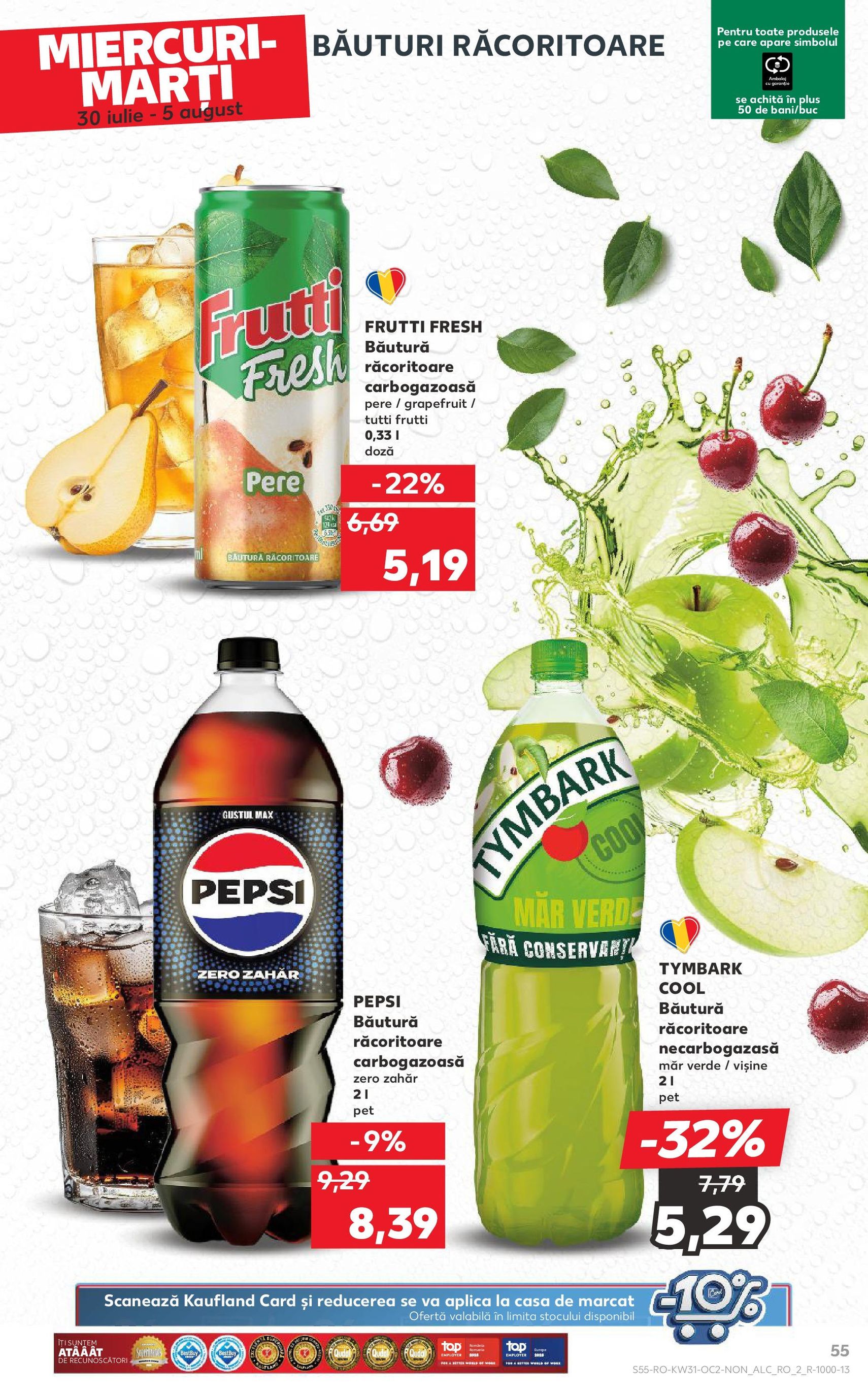 Catalog Kaufland - București - cataloage valabile începând cu 30.07.2025 pagina 55 din 68 Catalog Kaufland - București - cataloage valabile începând cu 30.07.2025 pagina 55 din 68