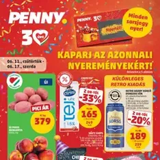 PENNY akciós újság - szórólap előnézete érvényes 2026.06.11. -tól