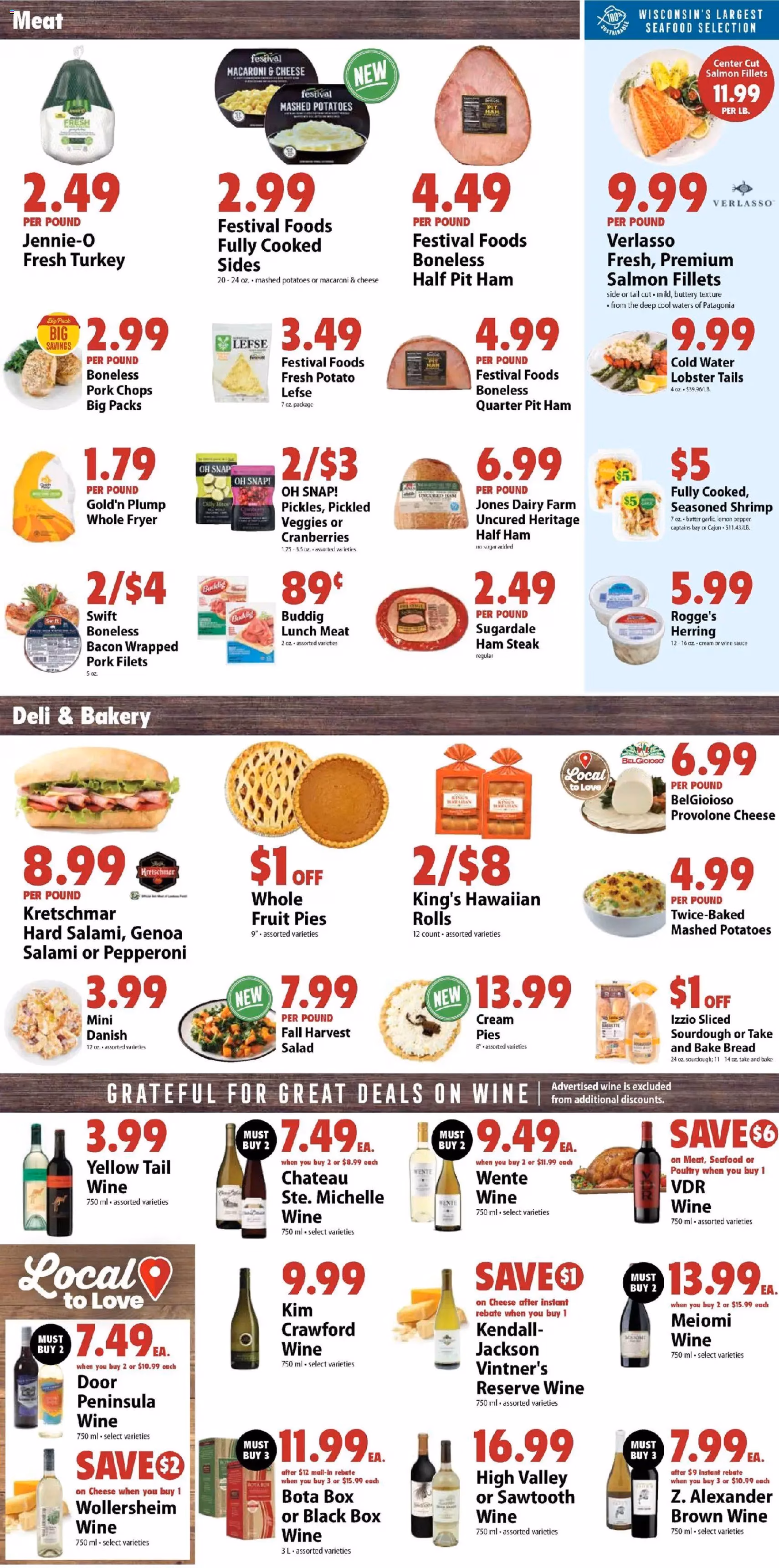 Festival Foods Weekly Ad - valid flyer from 11/19/2025, page 3 of 11