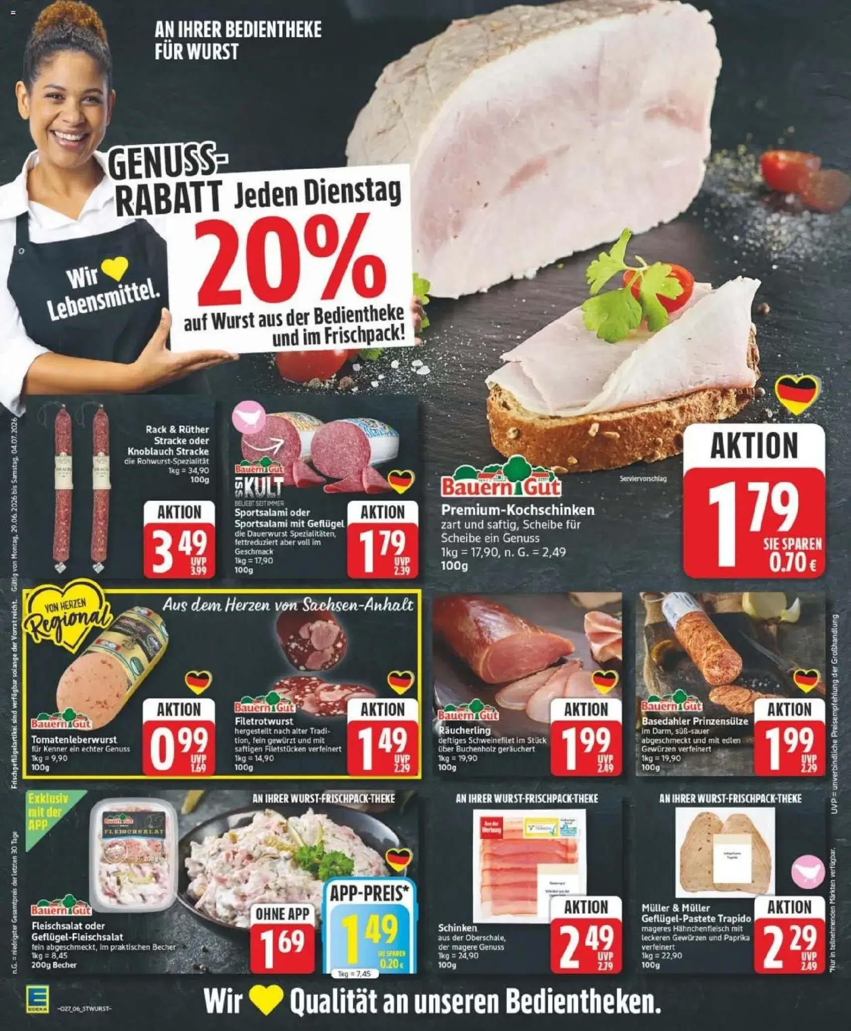 Edeka Prospekt - Gültiger Prospekt ab 29.06.2026, Seite 6 von insgesamt 23