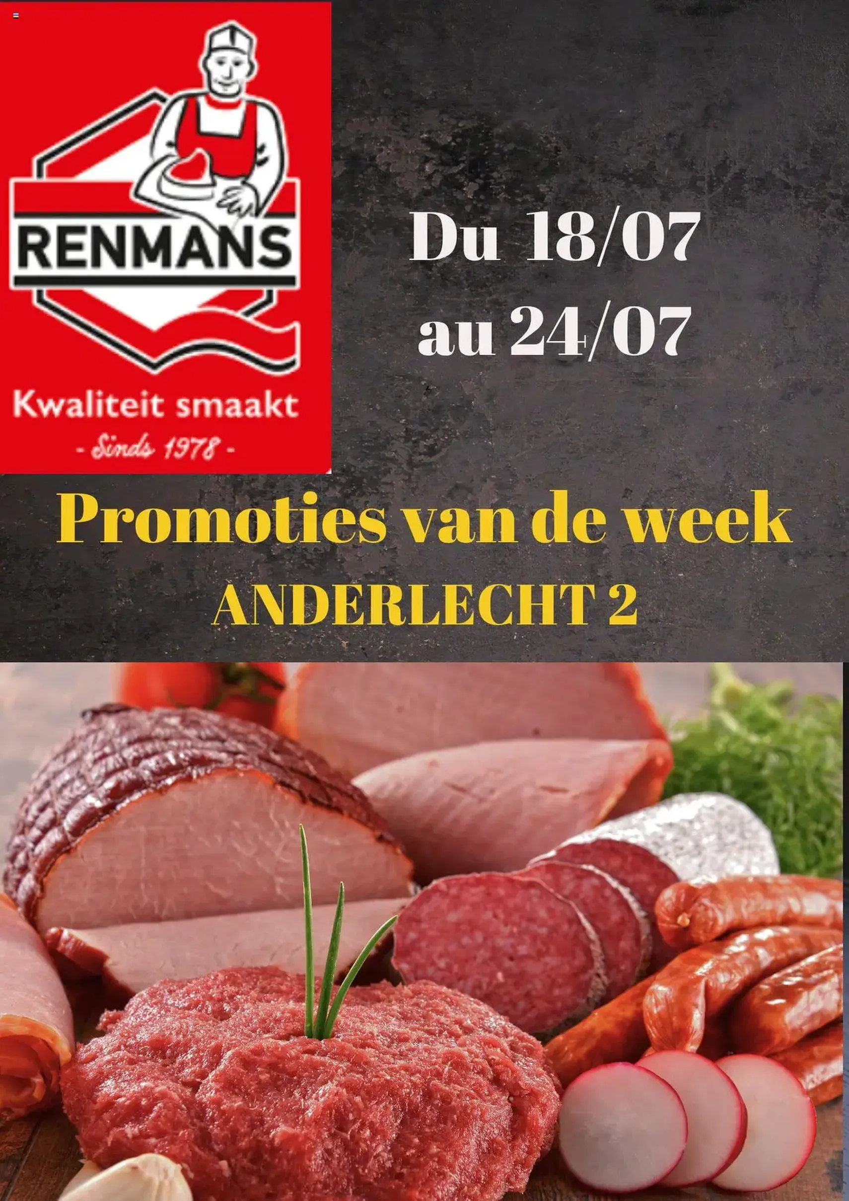 Renmans folder / publicité - geldige folder vanaf 18/07/2025 pagina 1 van 6