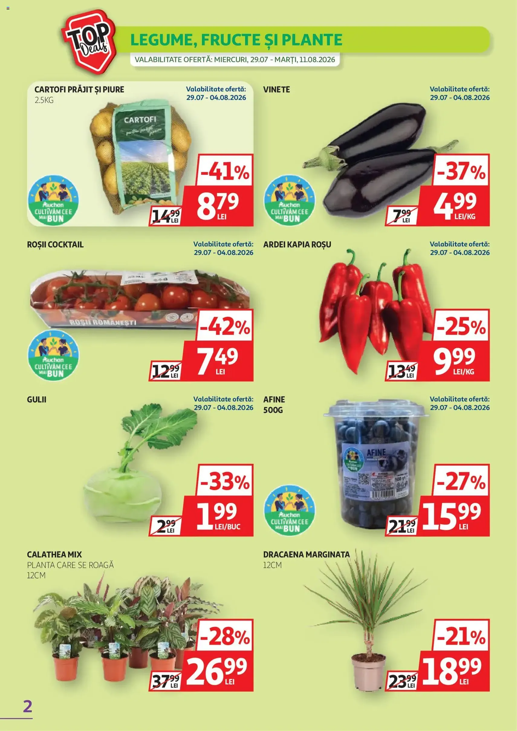 Auchan Catalog - cataloage valabile începând cu 29.07.2026 pagina 2 din 38