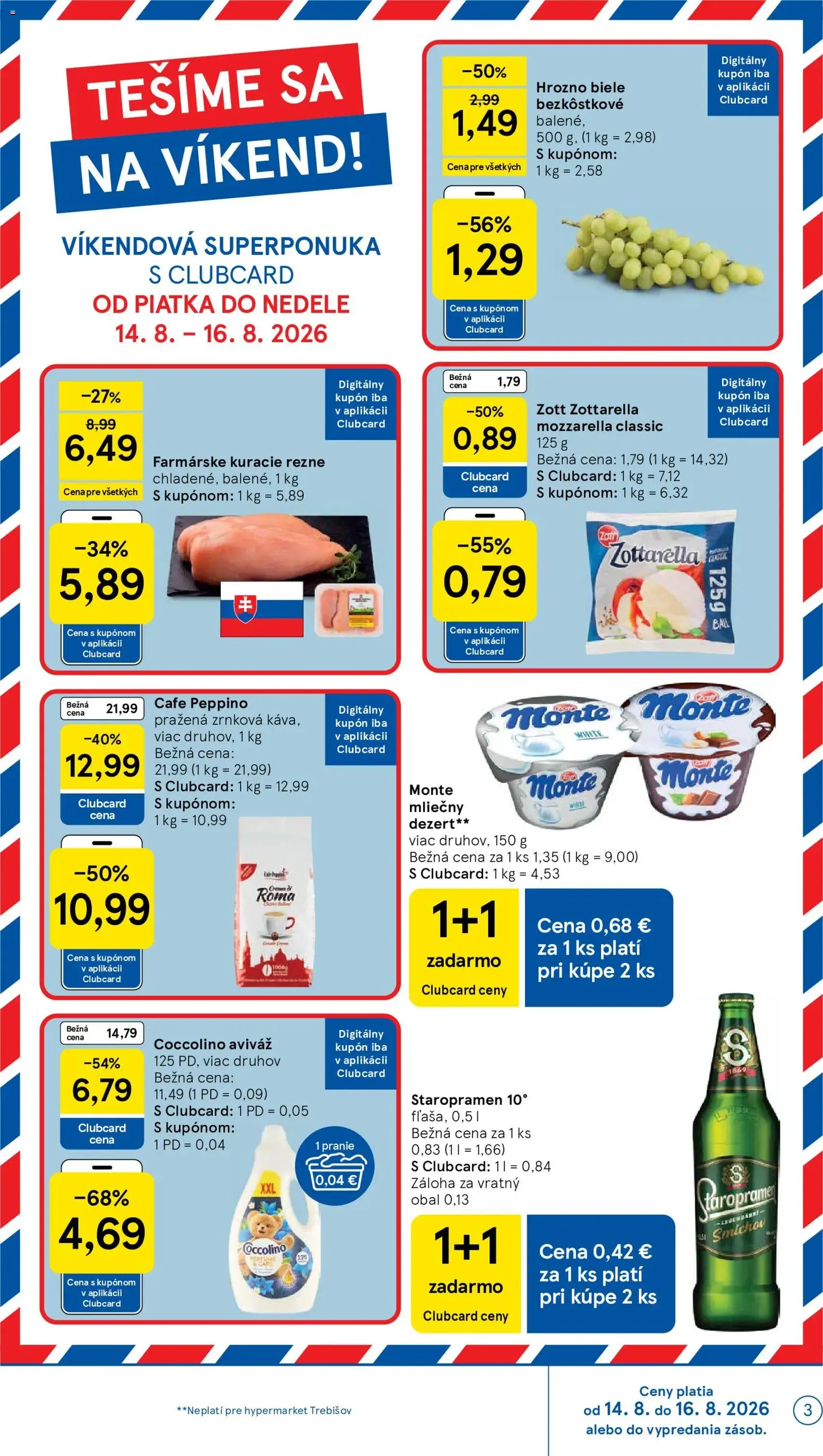 Tesco Hypermarket - leták - platný leták od 12.08.2026 strana 3 z 54