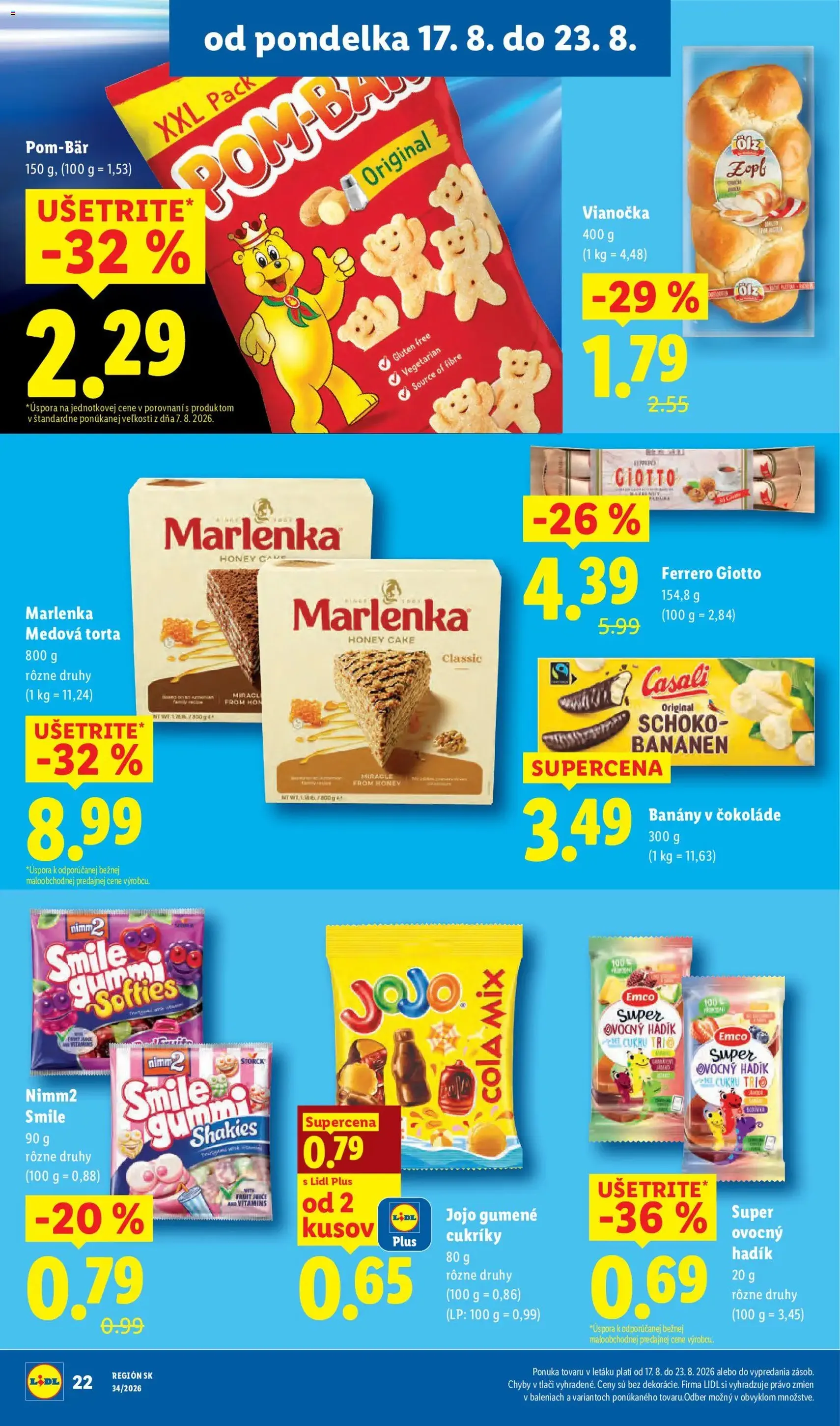 Lidl leták - platný leták od 17.08.2026 strana 26 z 95
