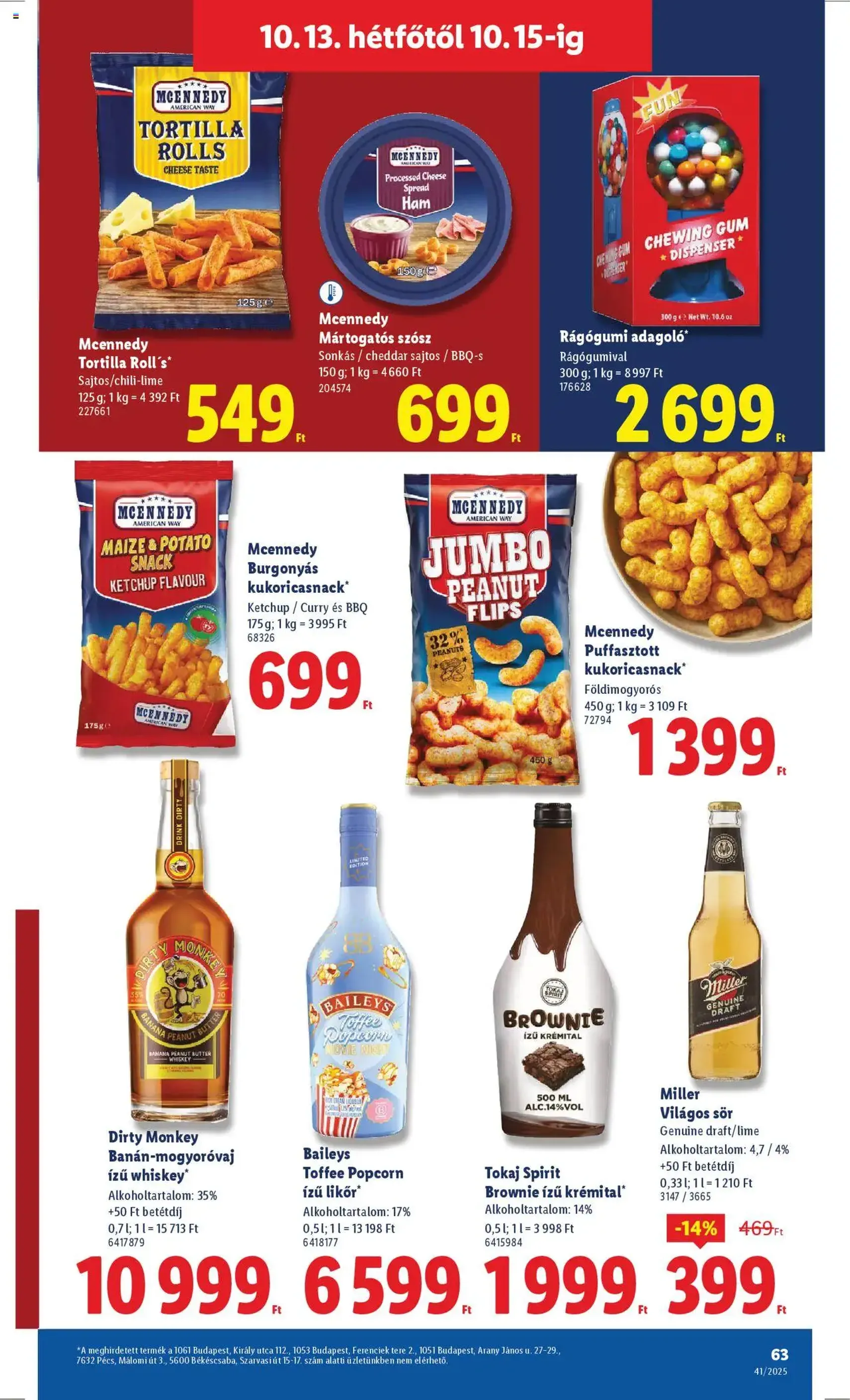 Lidl Akciós újság - 2025.10.09. érvényes szórólap 63 oldal 64 oldalból