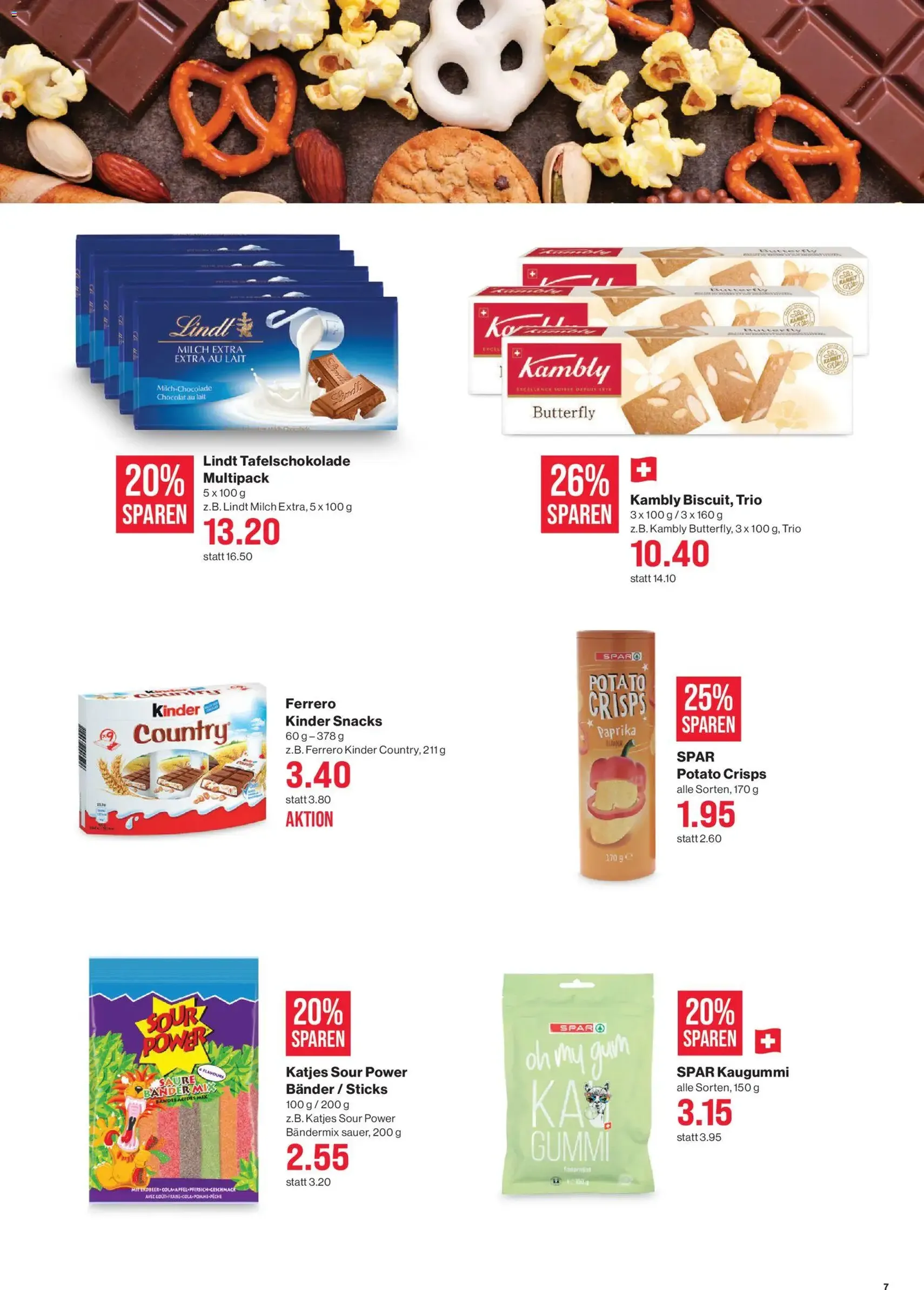 SPAR aktionen - Gültiger Prospekt ab 30.07.2026, Seite 7 von insgesamt 17