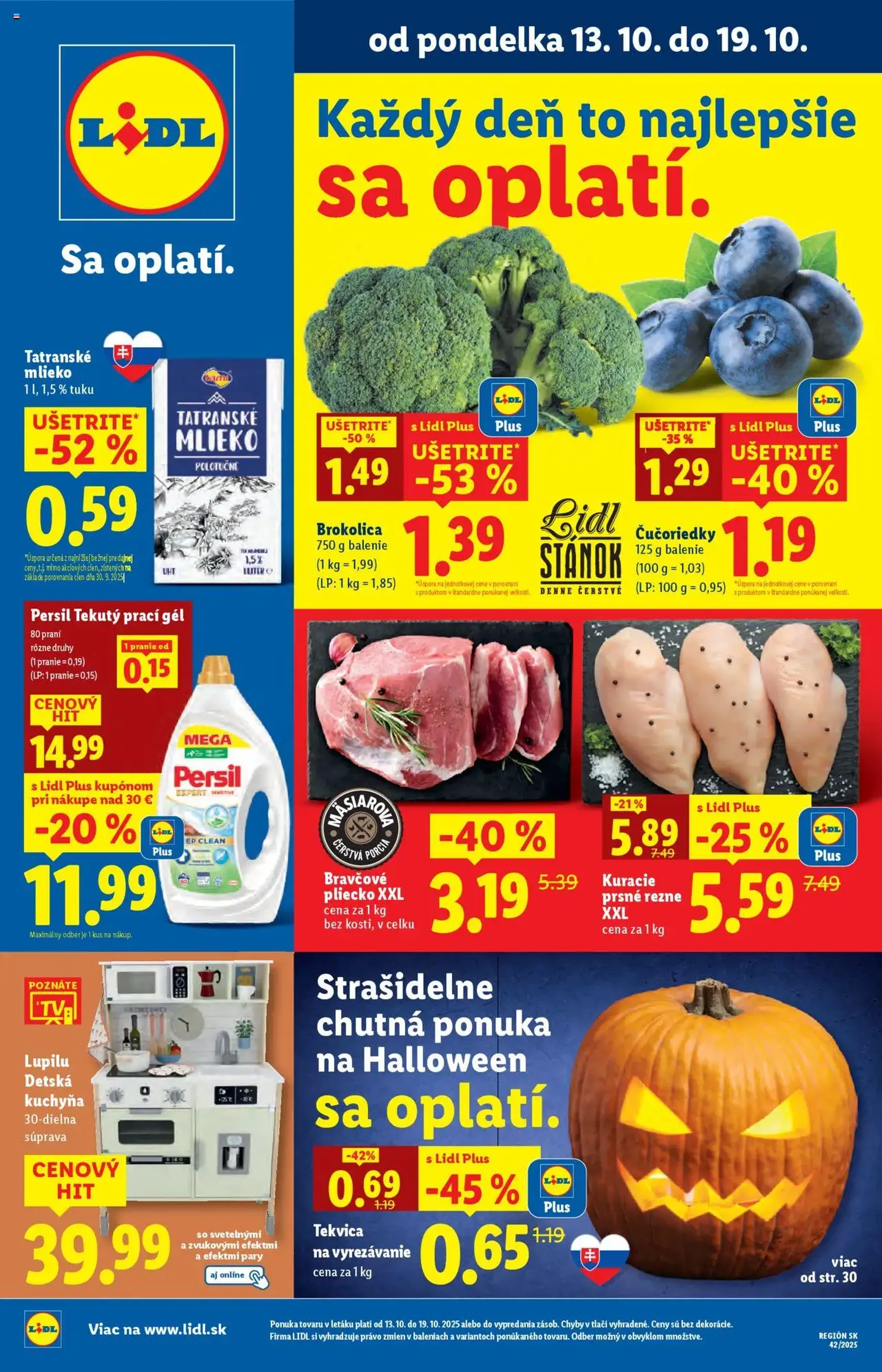 Lidl leták - platný leták od 13.10.2025 strana 1 z 110
