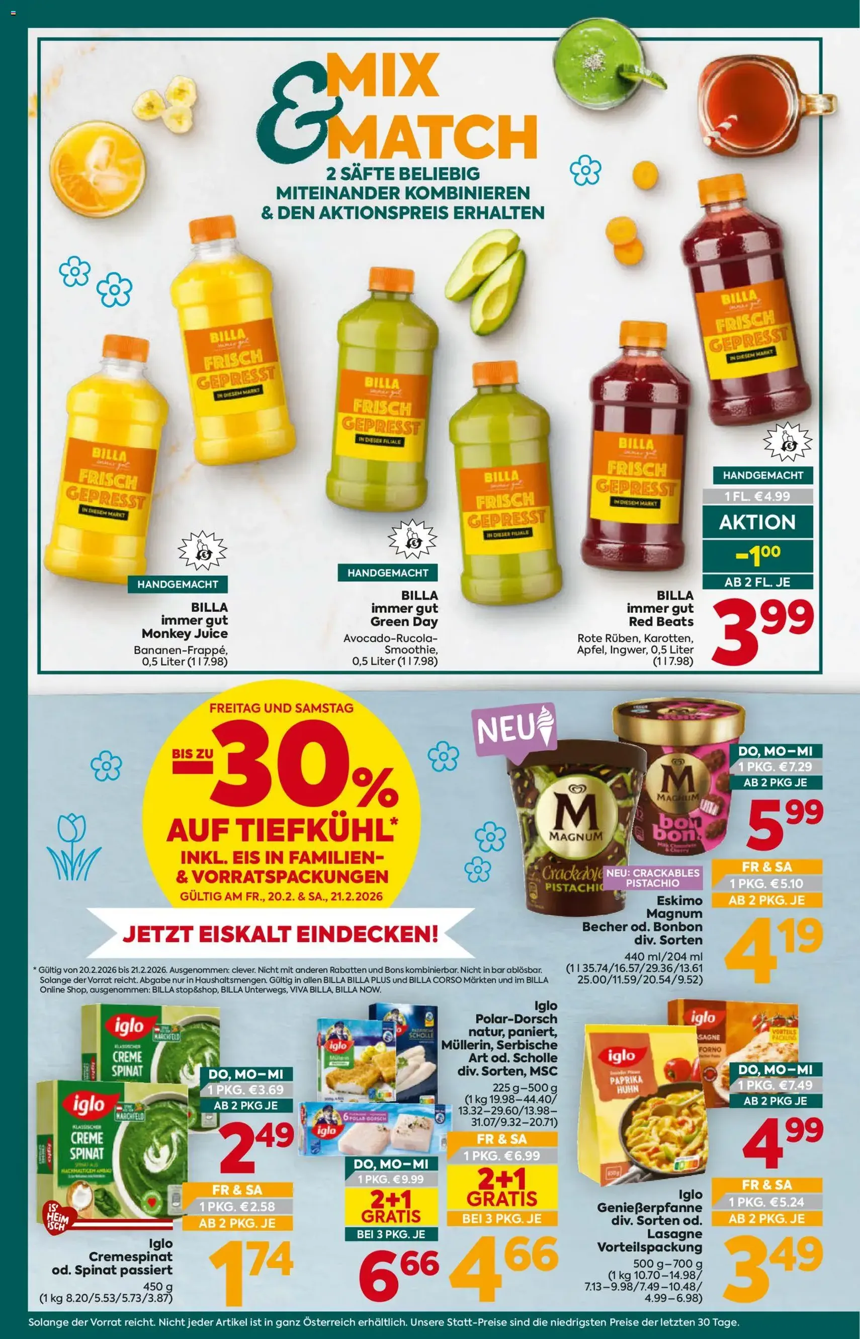 Billa Plus Flugblatt - Gültiger Prospekt ab 19.02.2026, Seite 12 von insgesamt 16