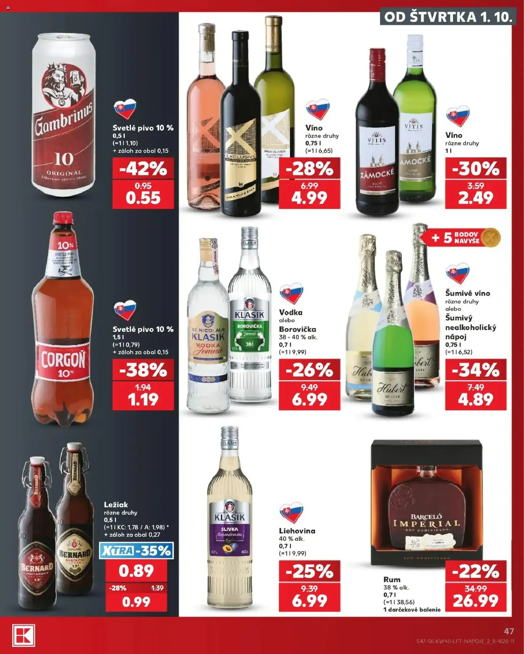 Kaufland leták - platný leták od 01.10.2026 strana 47 z 76
