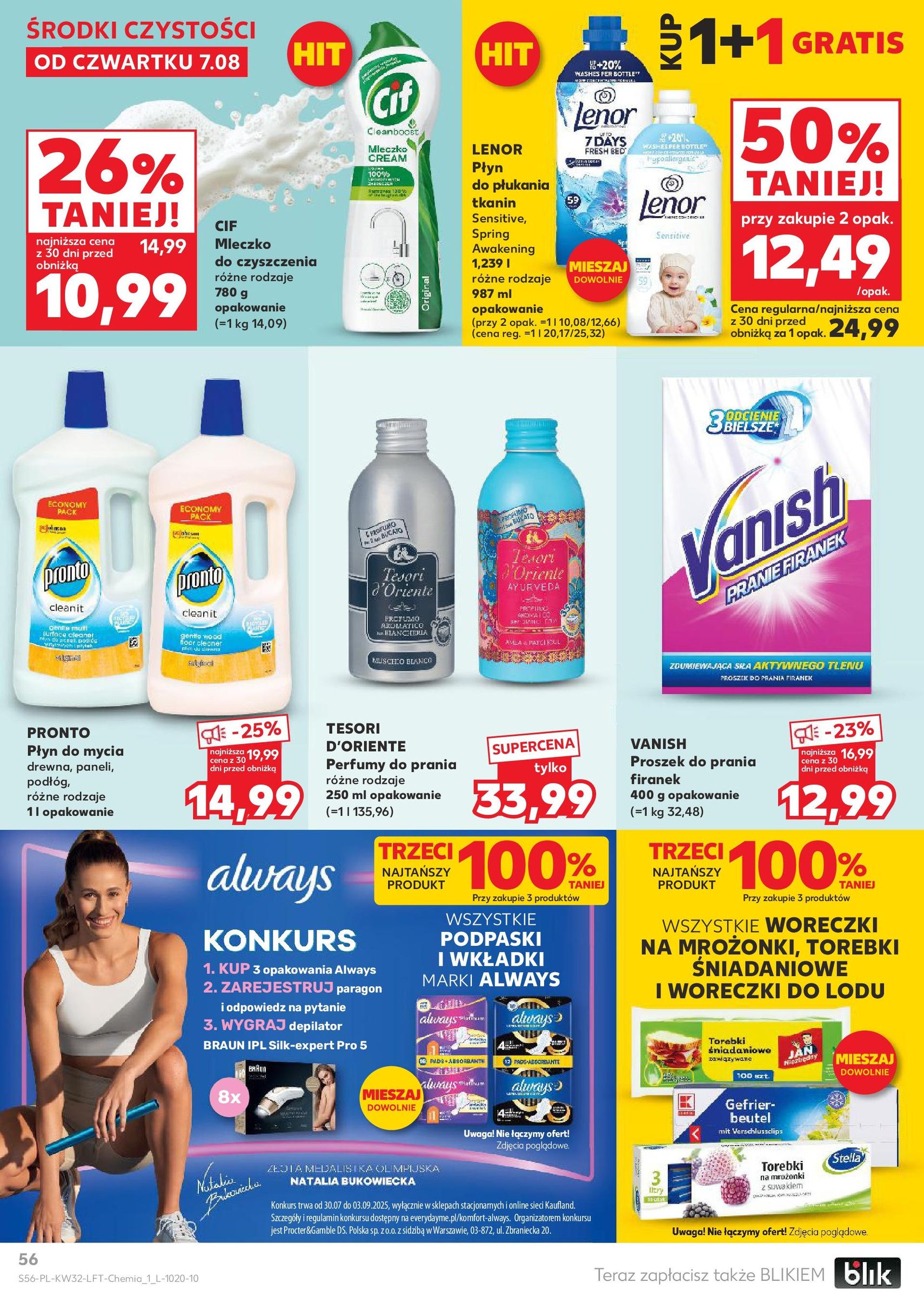 Kaufland gazetka - ważny gazetka od 07.08.2025 strona 56 z 65 Kaufland gazetka - ważny gazetka od 07.08.2025 strona 56 z 65
