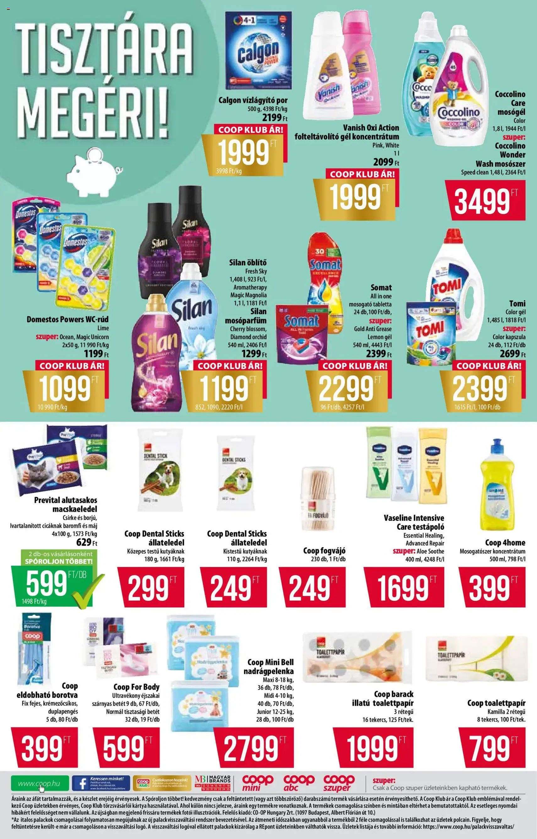 COOP akciós újság - 2026.05.07. érvényes szórólap 11 oldal 12 oldalból