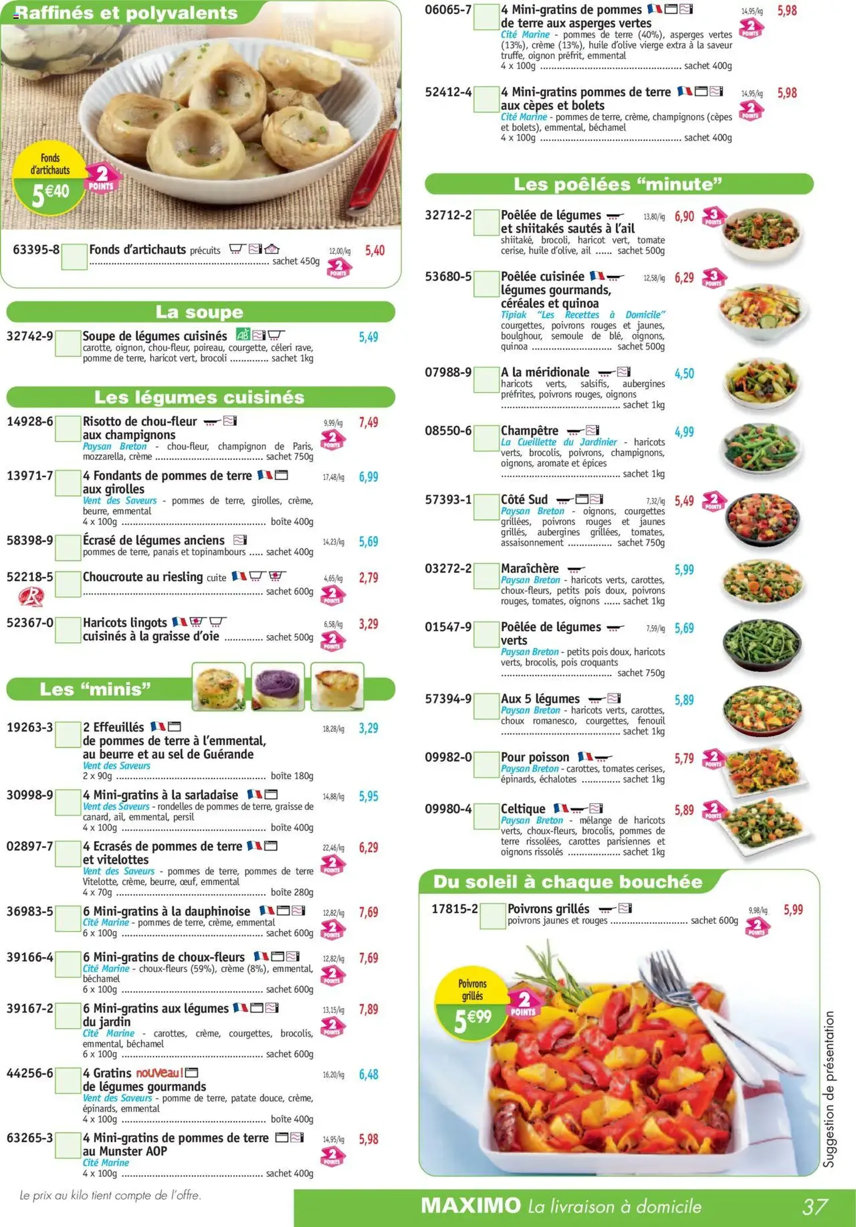 Maximo catalogue - brochure valable à partir du 26/09/2025, page 37 sur 64 Maximo catalogue - brochure valable à partir du 26/09/2025, page 37 sur 64