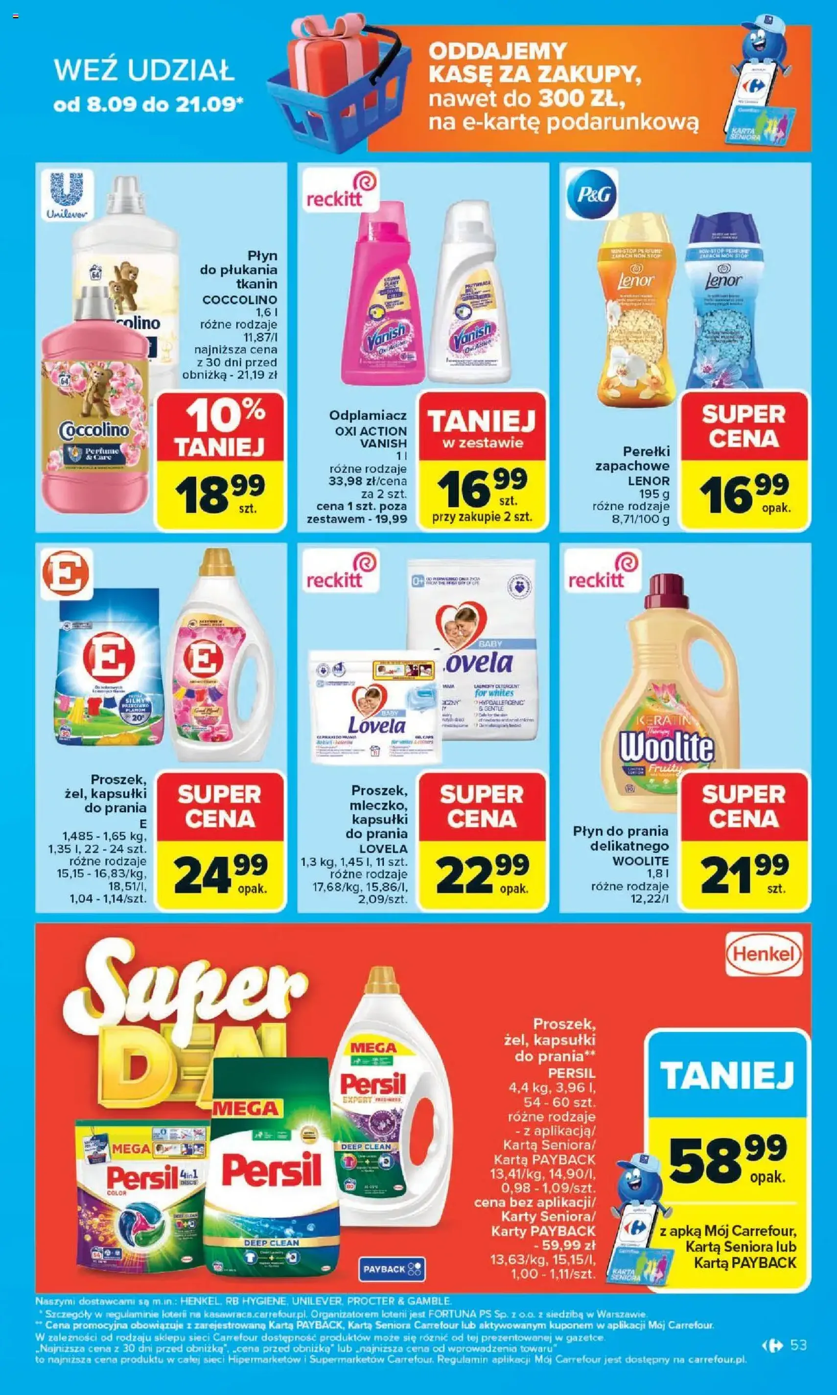 Carrefour Gazetka - ważny gazetka od 08.09.2025 strona 53 z 62 Carrefour Gazetka - ważny gazetka od 08.09.2025 strona 53 z 62