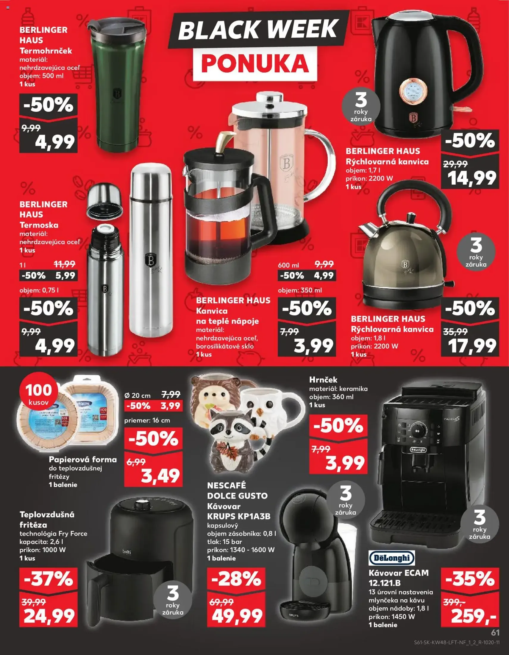 Kaufland SK Black Friday - 2025.11.27. érvényes szórólap 61 oldal 78 oldalból