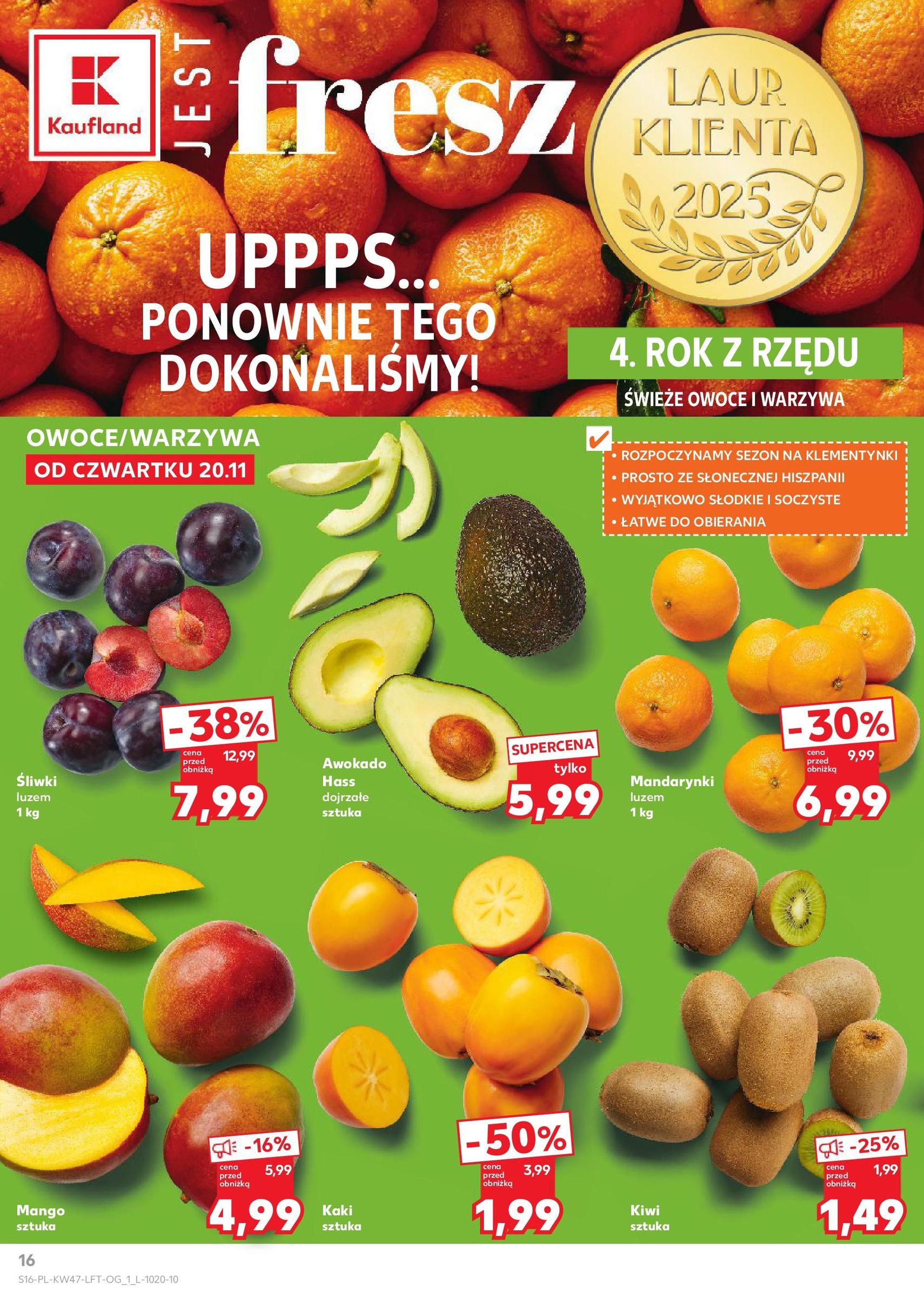 Kaufland gazetka - ważny gazetka od 20.11.2025 strona 16 z 61