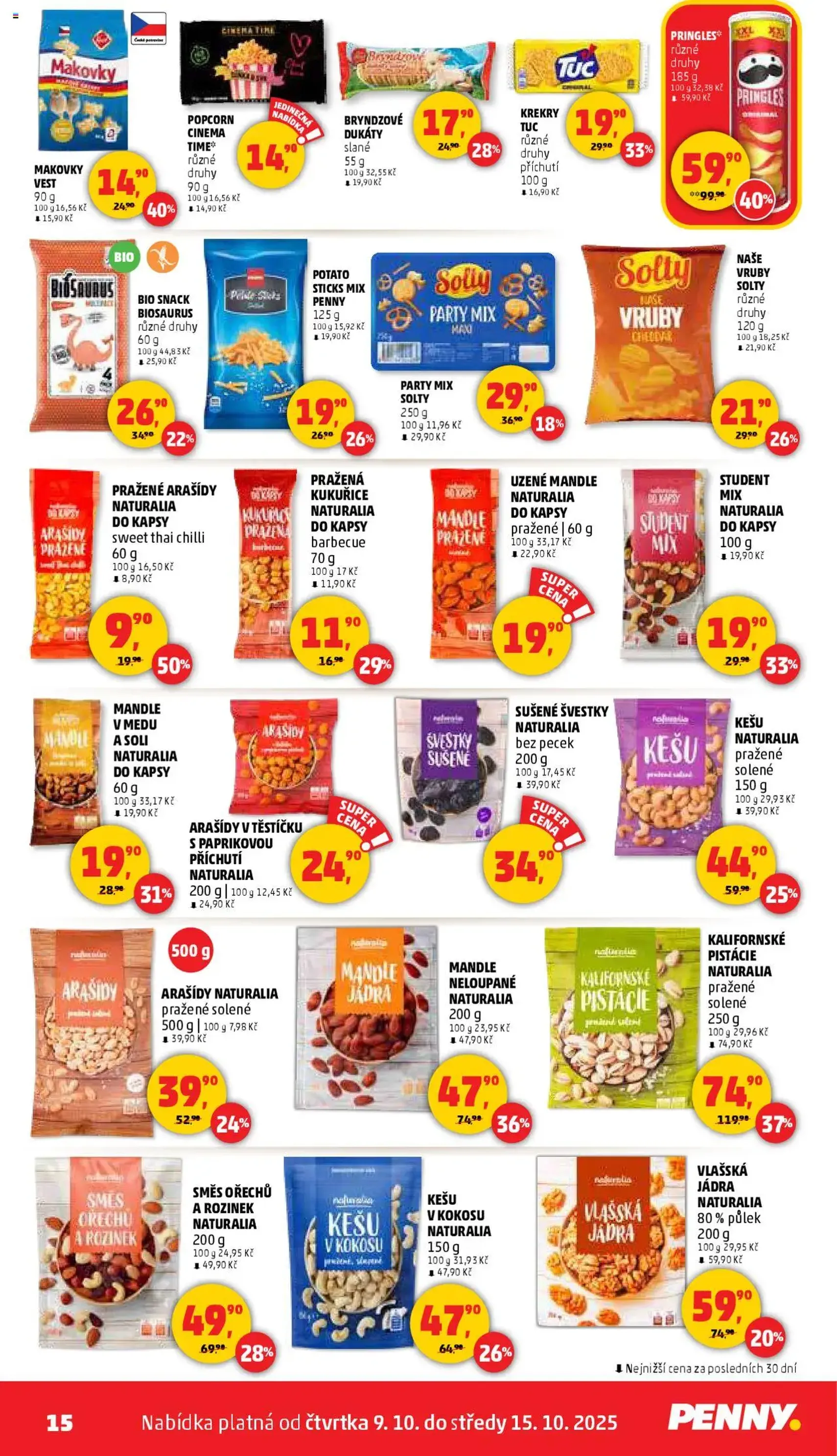 Penny Market leták - Čtvrtečník - platný leták od 09.10.2025 strana 15 z 34